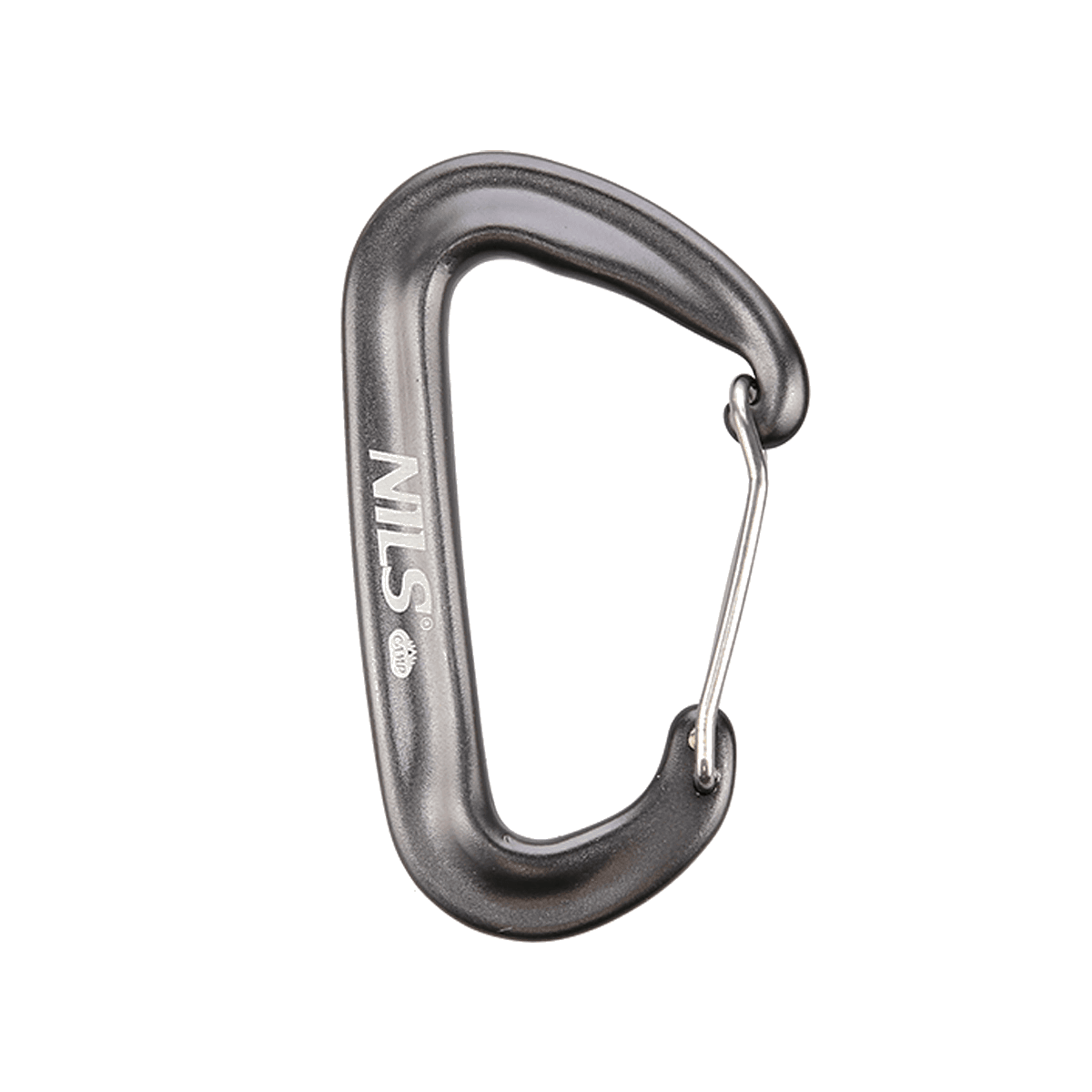 northix, Gray Carabiner 12 Kn – Lightweight, Durable, Product 0