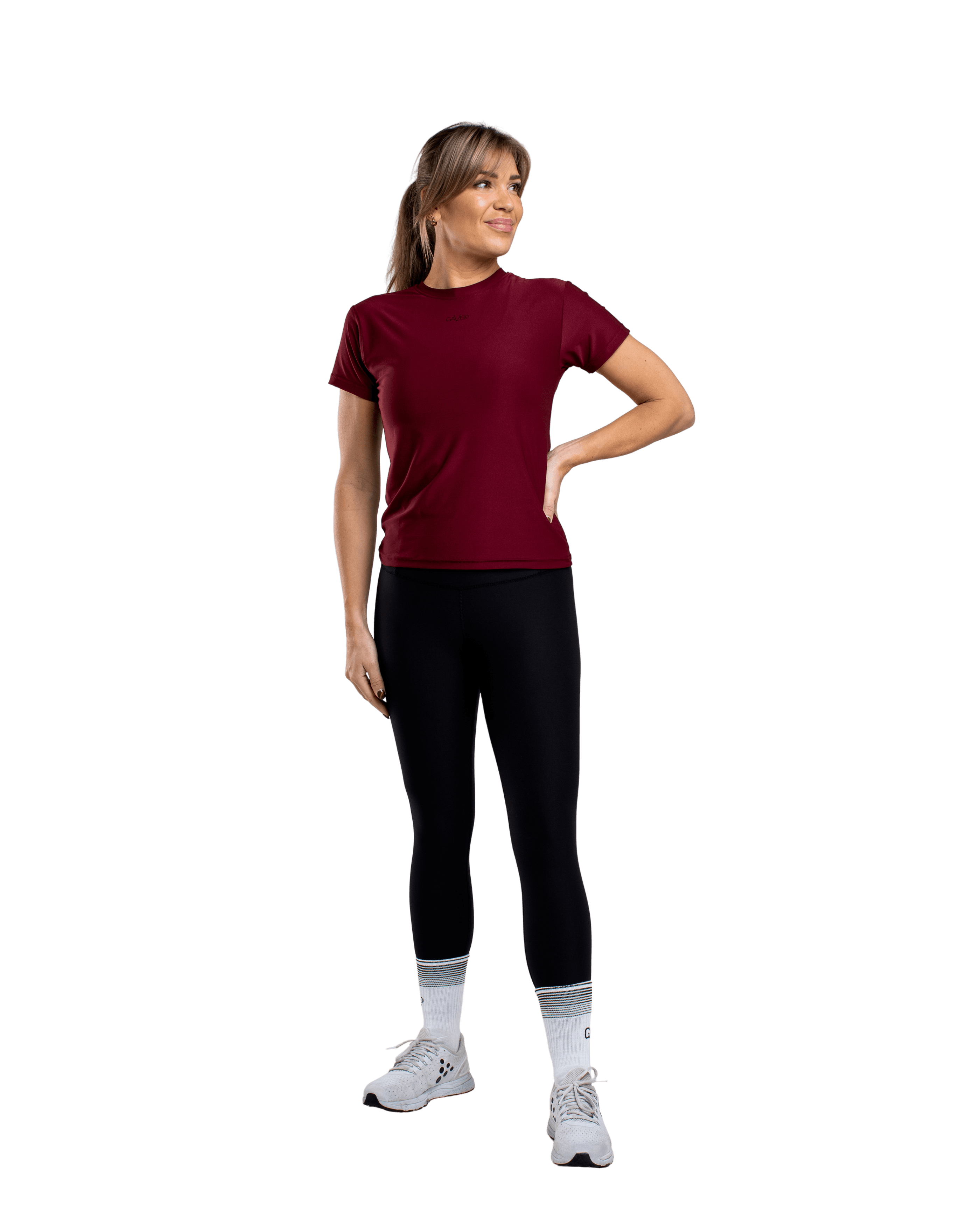 GAVELO, Gavelo Pace Tee Burgundy, Product 0