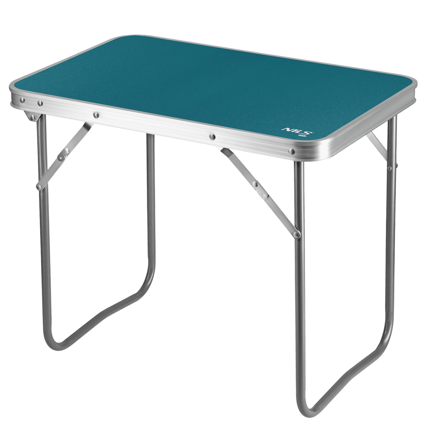 northix, Camping Table, 60x40x50 Cm, Blue, Portable, Product 0