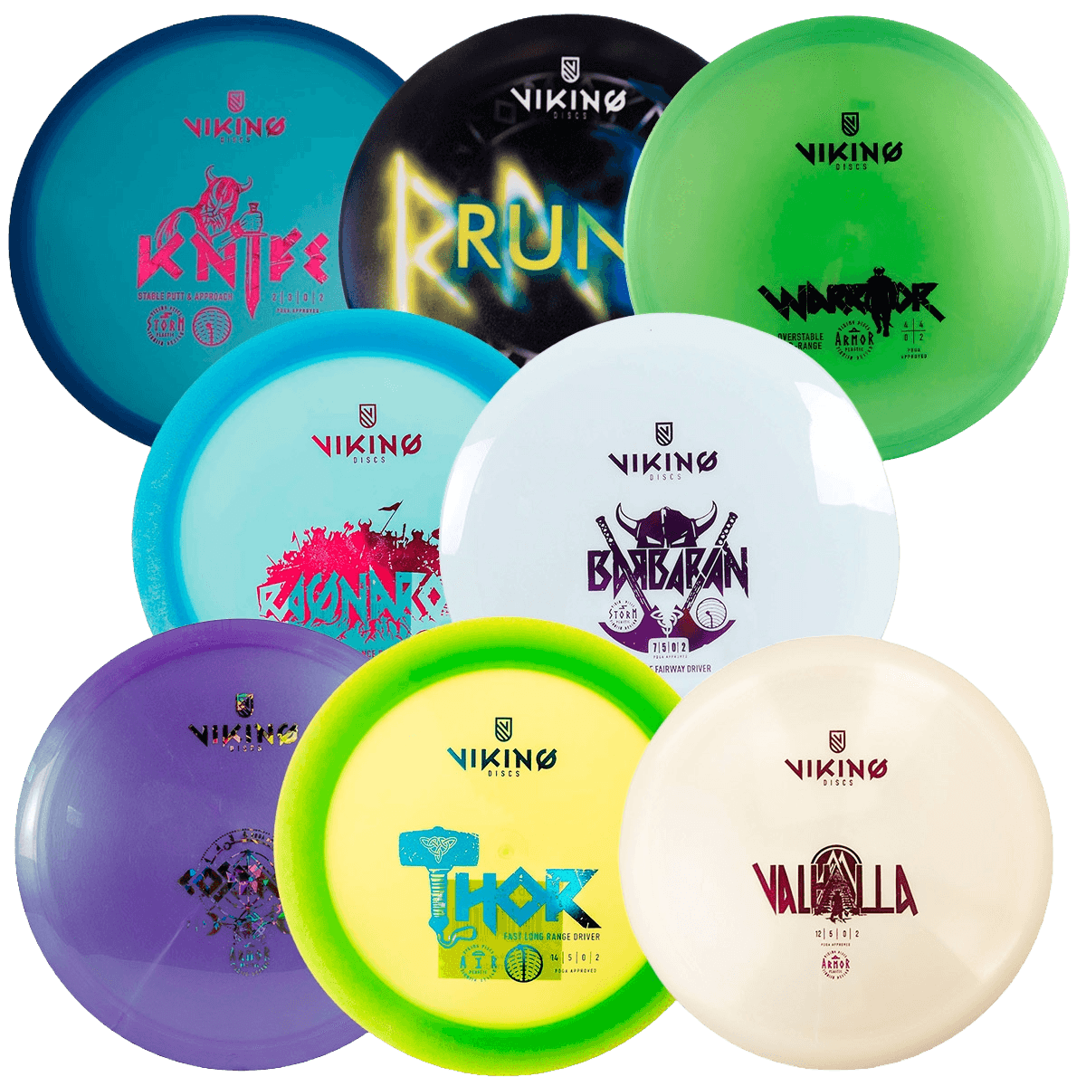viking discs, Viking Discs Pro Tour 8-disc Set, Product 0