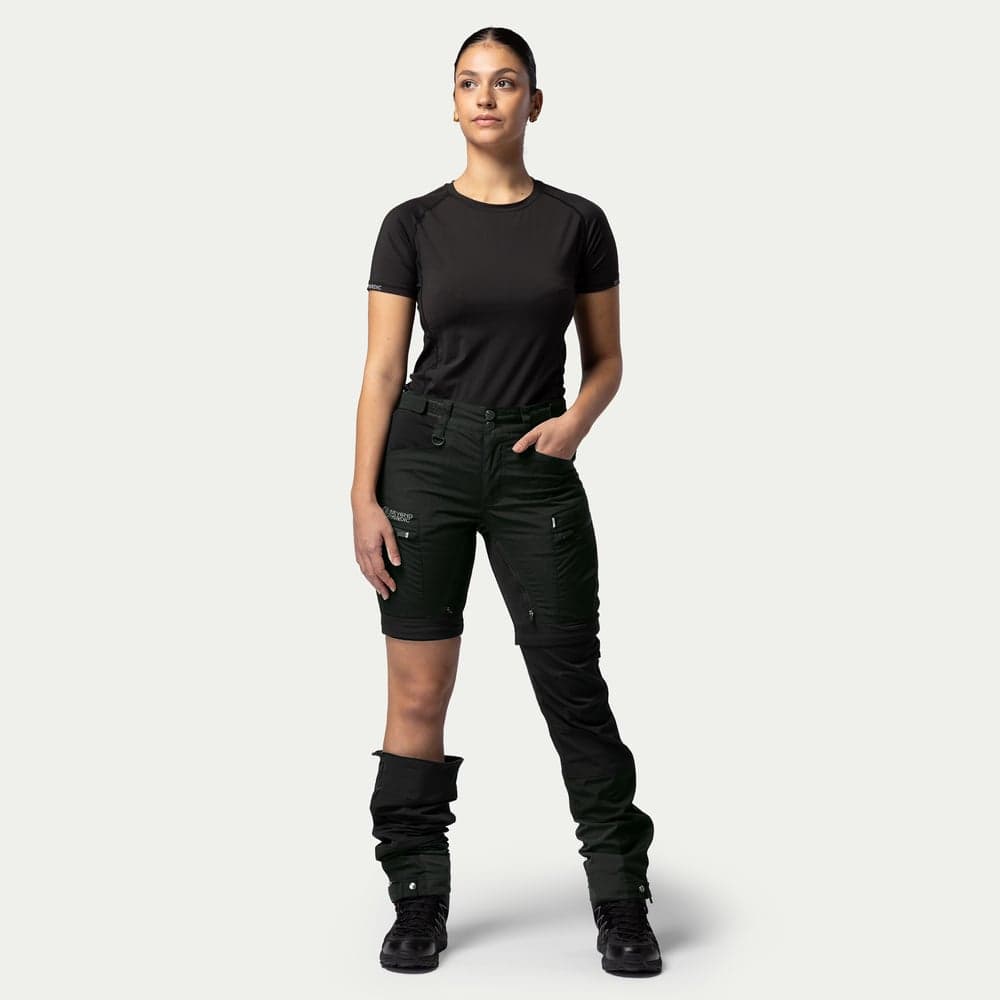 beyond nordic, Bn005 Zip-off Outdoor Pants Women's, Model 1