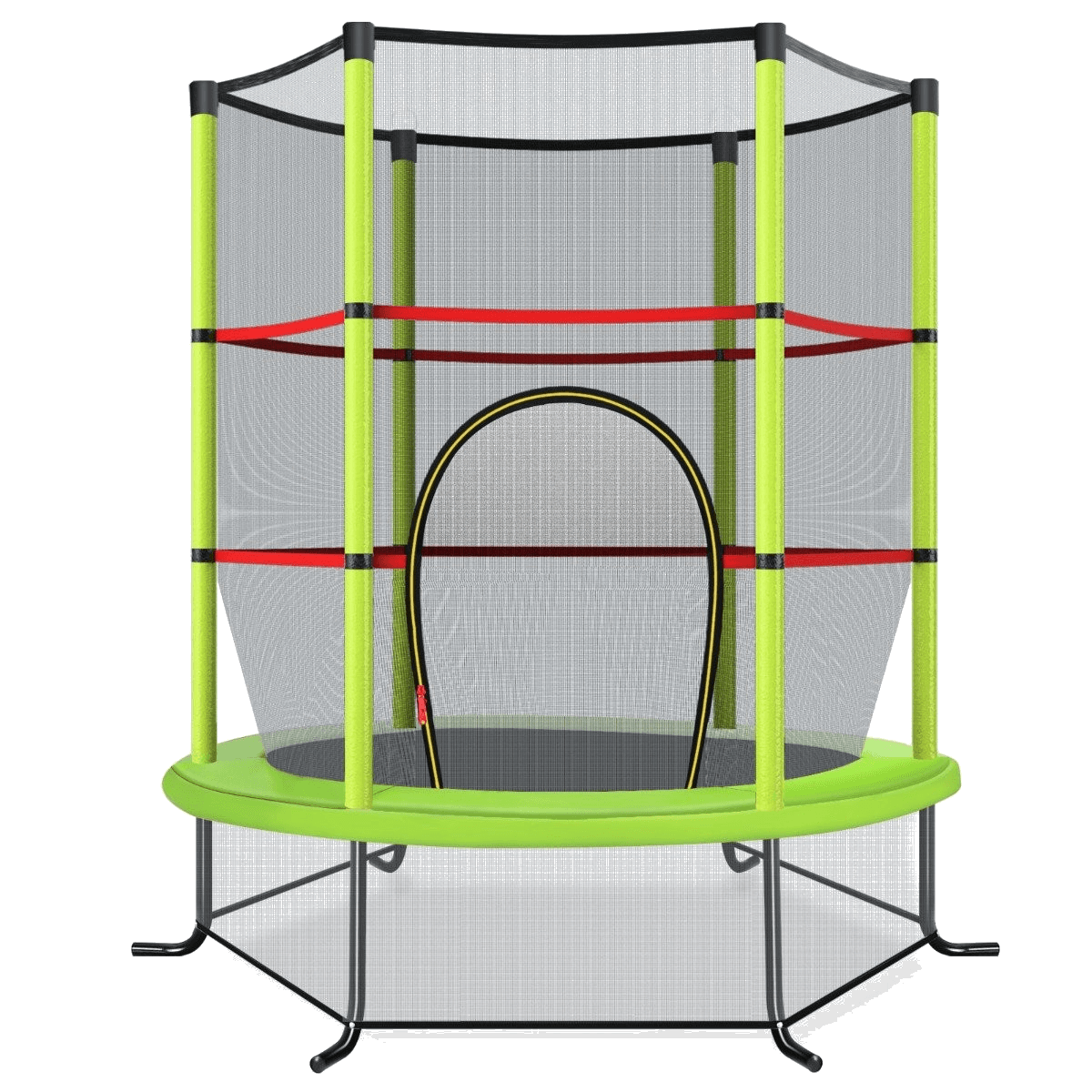 northix, Ø140cm Garden Trampoline With Safety Net Trampoline Can Hold Up To 135kg For Children Aged 3 And Ove, Product 0