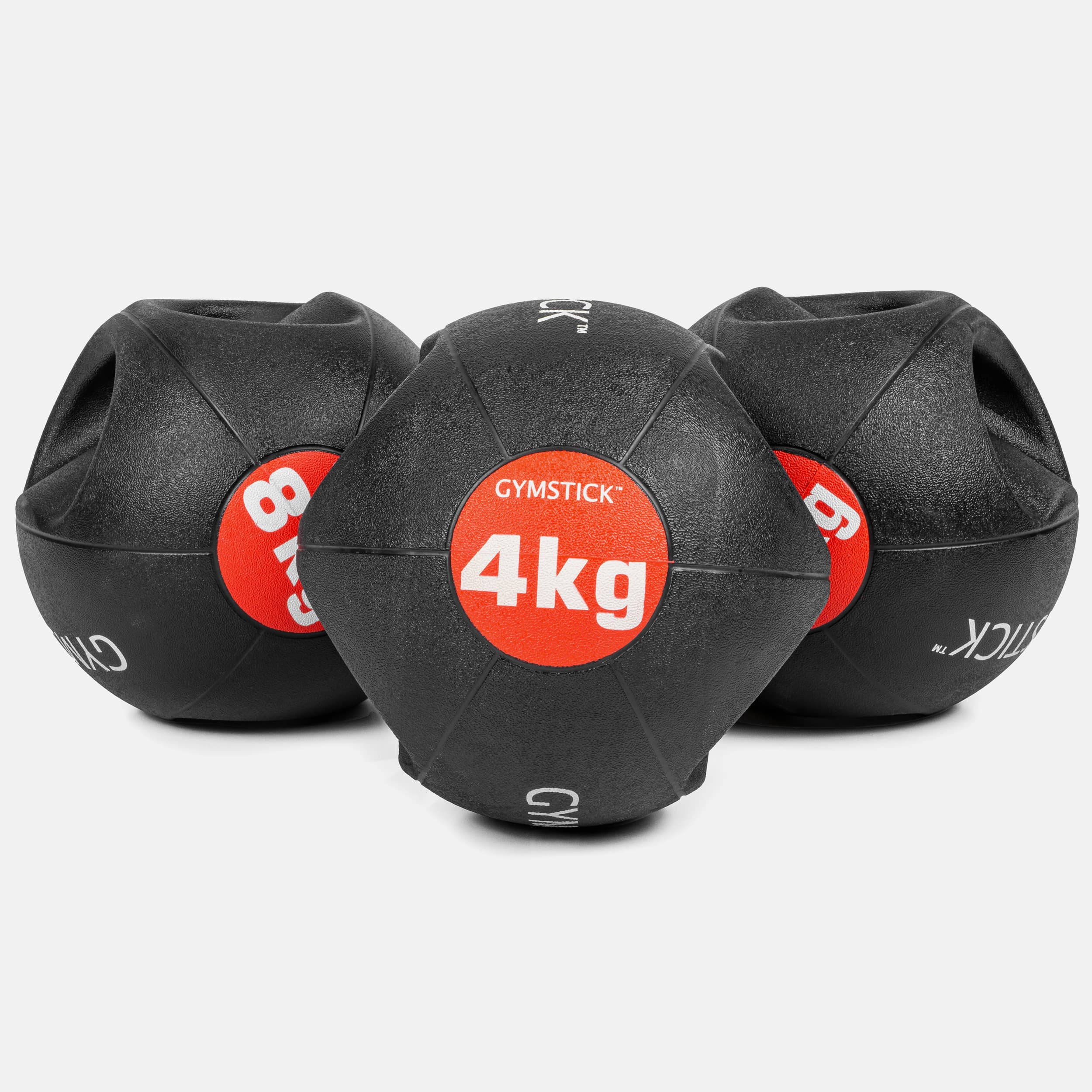 gymstick, Medicine Ball With Handles 8kg, Detail 1