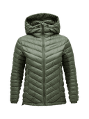 W Frost Down Hood Jkt, Green