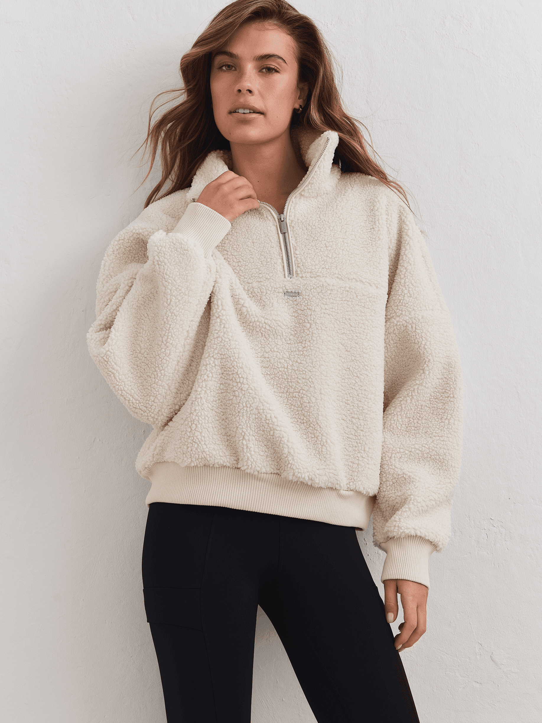 AIM´N, PILE HALF ZIP, Model 1
