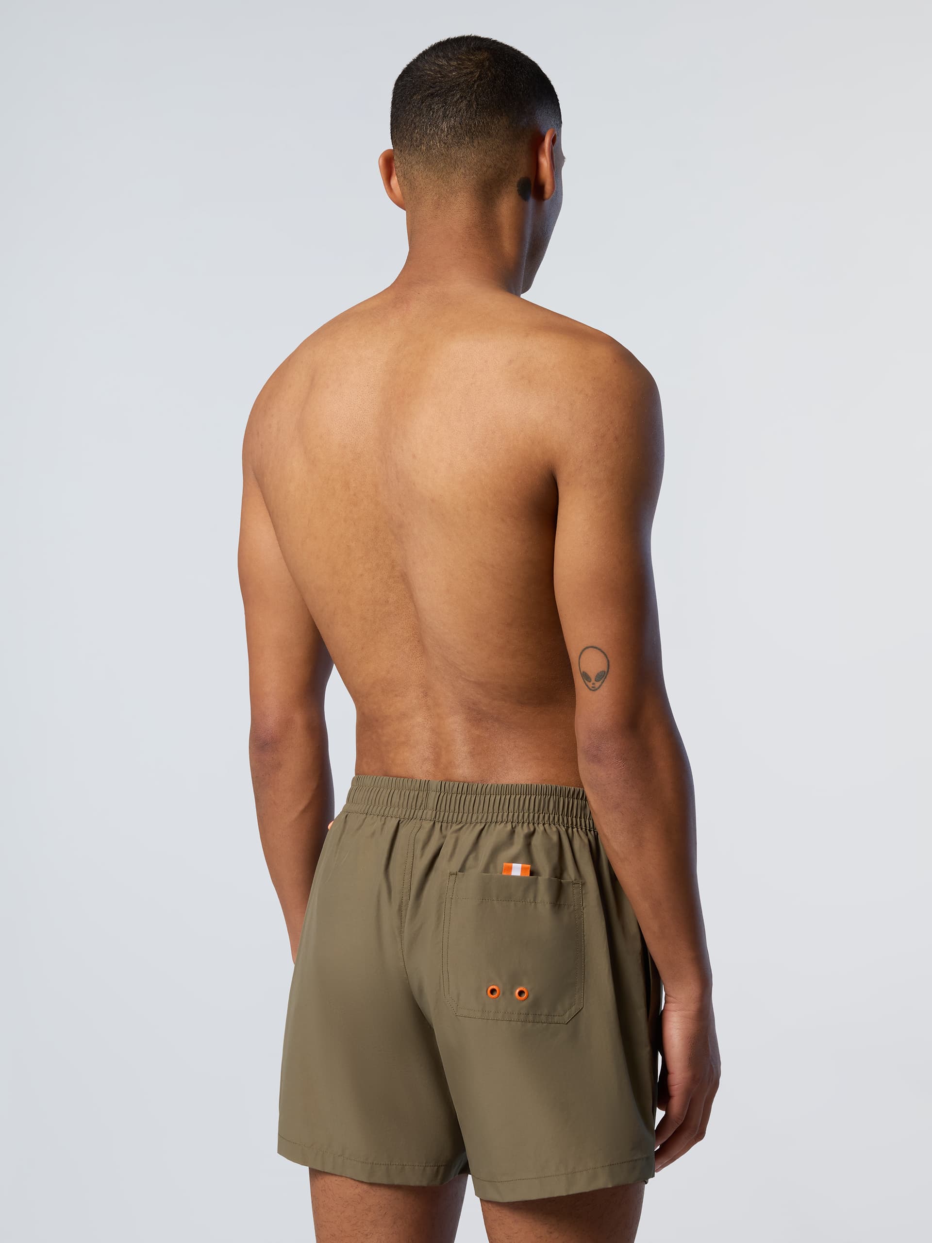 north sails, North Sails Swim Shorts Logo Patch, Model 1