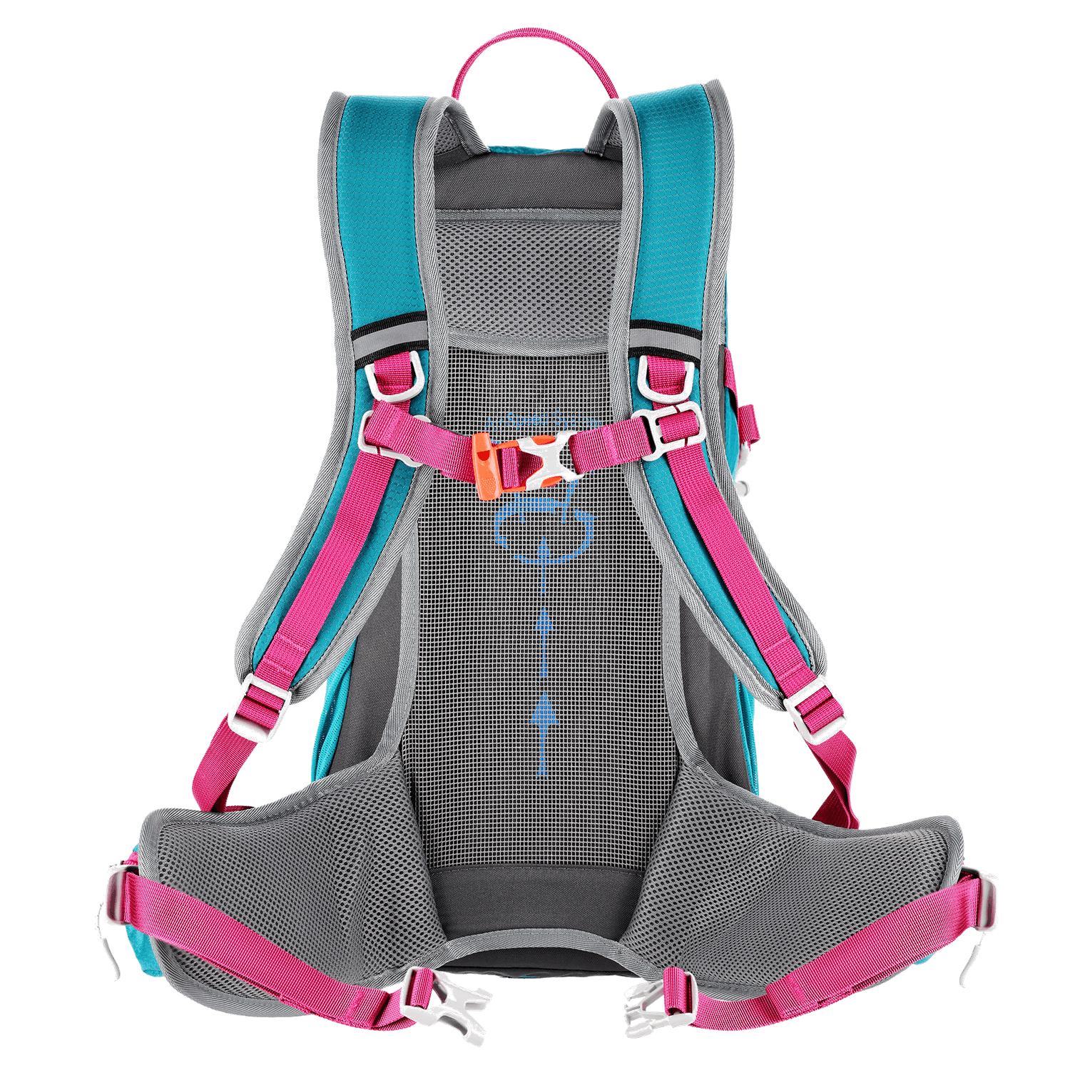 northix, Travel Pack, Turquoise, 18l Capacity, Detail 1