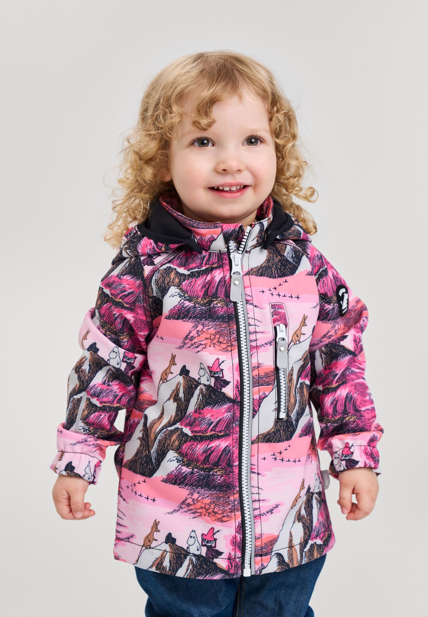 REIMA, Softshell-jacka Moomin Vantti, Model 1