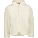 K Pile Zip Shirt, White