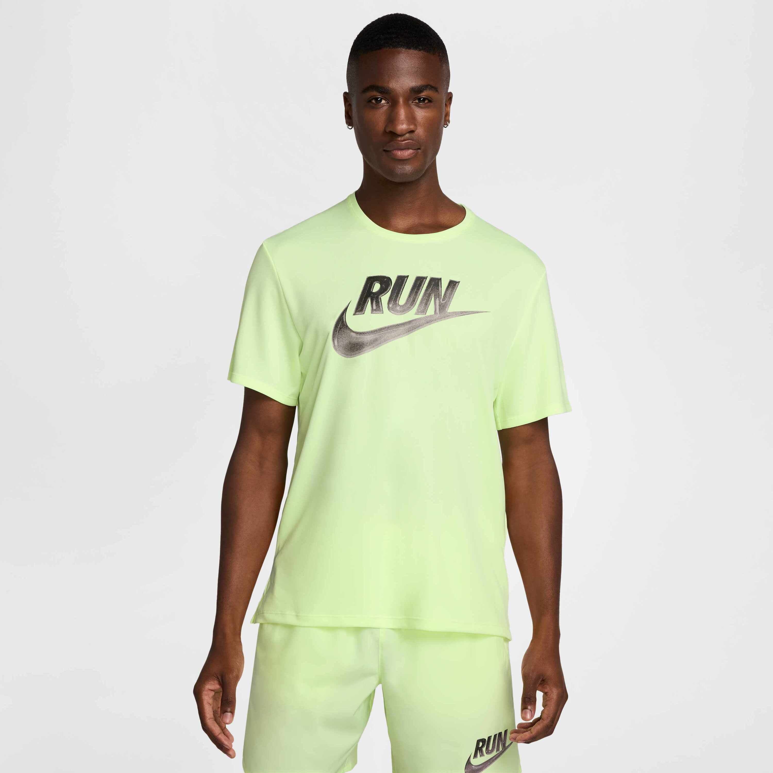 Nike, Men's Dri-fit Short-sleeve Running Top Miler Run Energy, Product 0