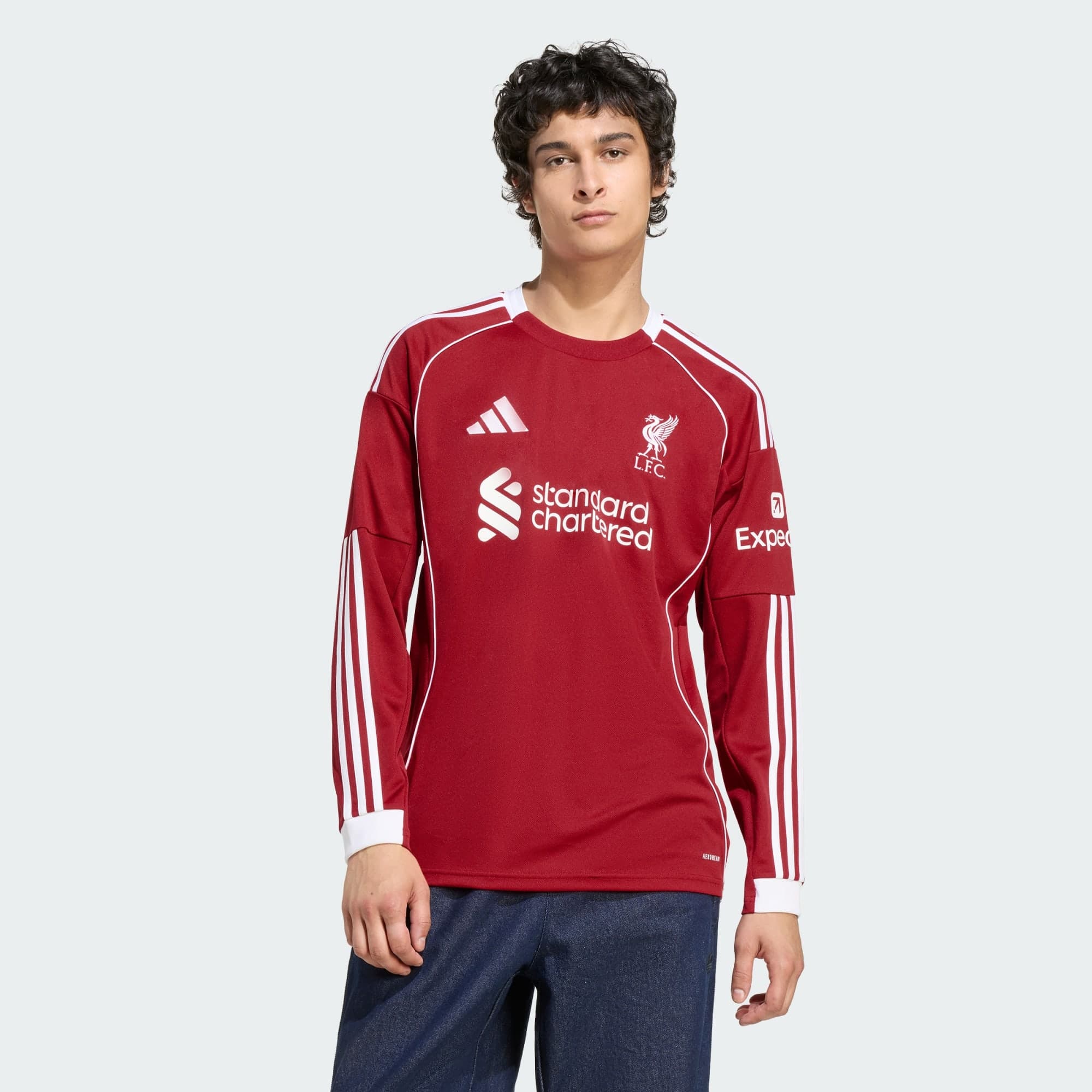 Adidas, Adidas Liverpool Fc 25/26 Long Sleeve Hemmatröja, Model 1