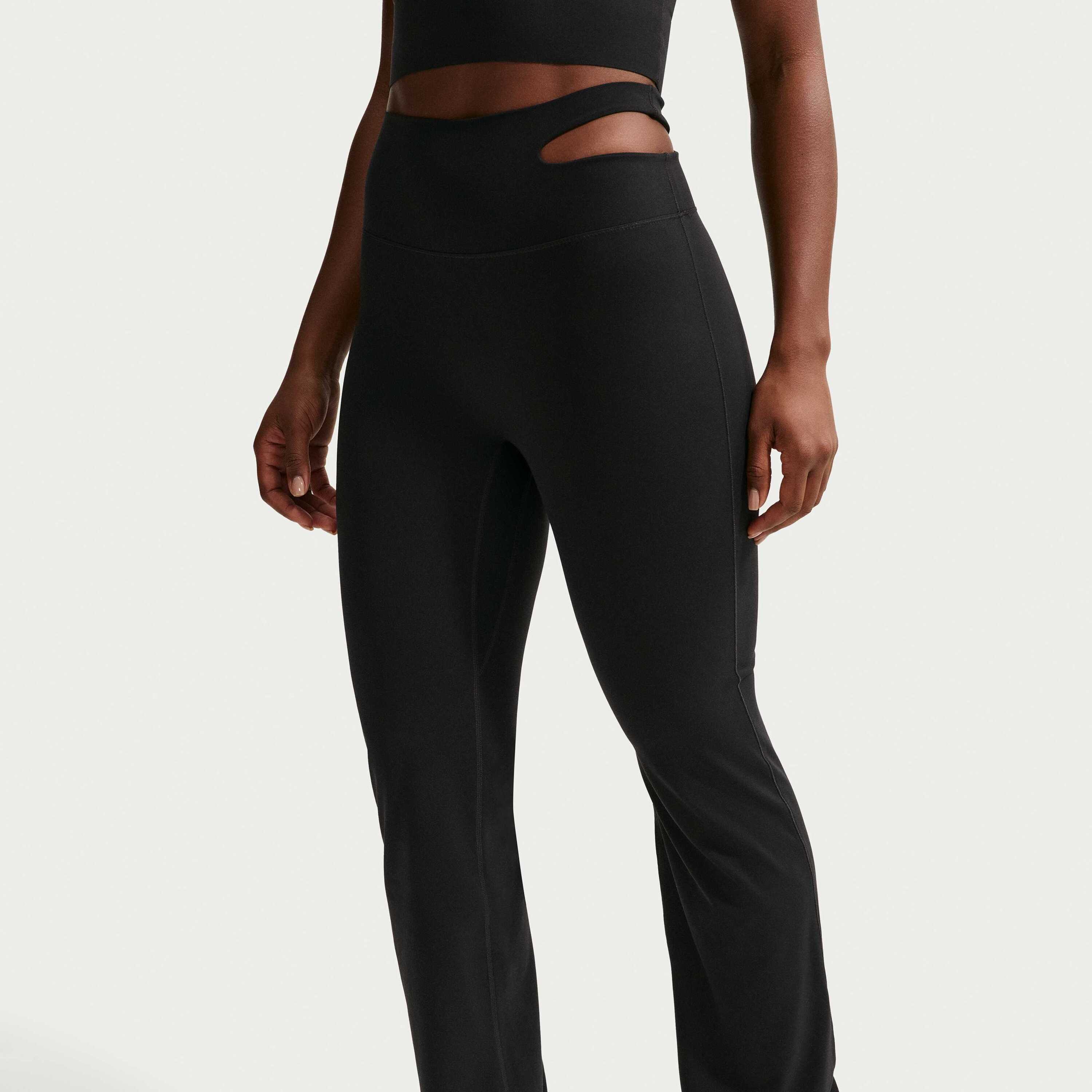Nike, Women's High-waisted Flared Leggings Zenvy, Detail 1