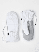 W Ski Mitten, White