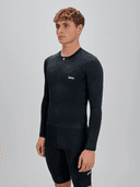M'S CADENCE L/S JERSEY, Black