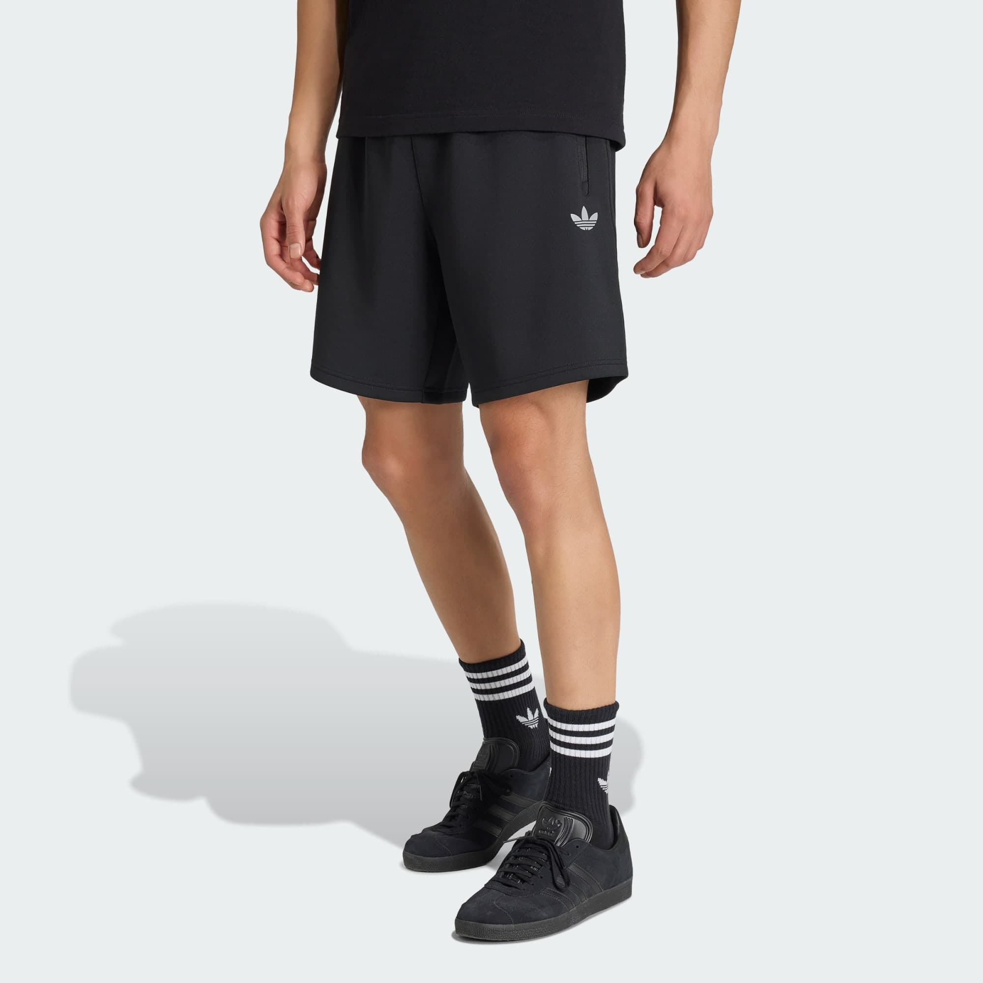 ADIDAS ORIGINALS, Adidas Originals Trefoil Essentials Spacer Shorts, Model 1