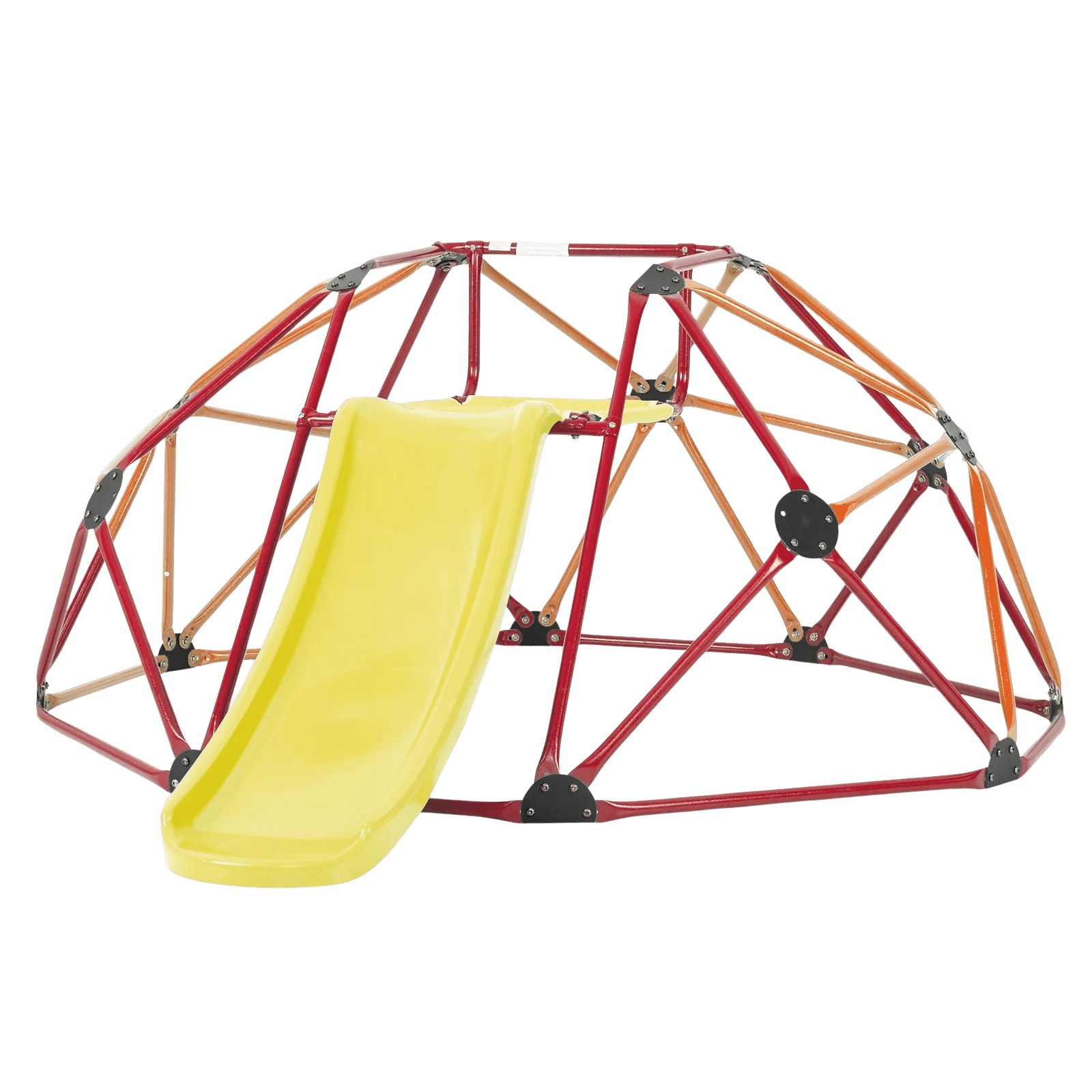 northix, Kids Climbing Dome With Slide, 180kg Capacity, Orange/red, Product 0