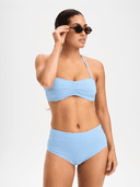 W BEACH BANDEAU, Blue