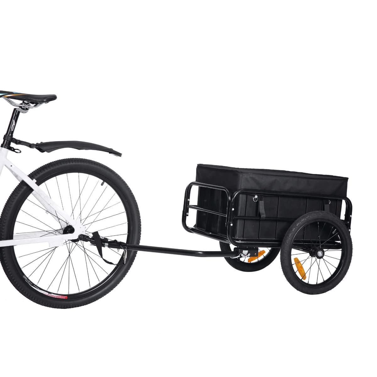 trekker, Trekker Bike Trailer With A Plastic Box, Detail 1