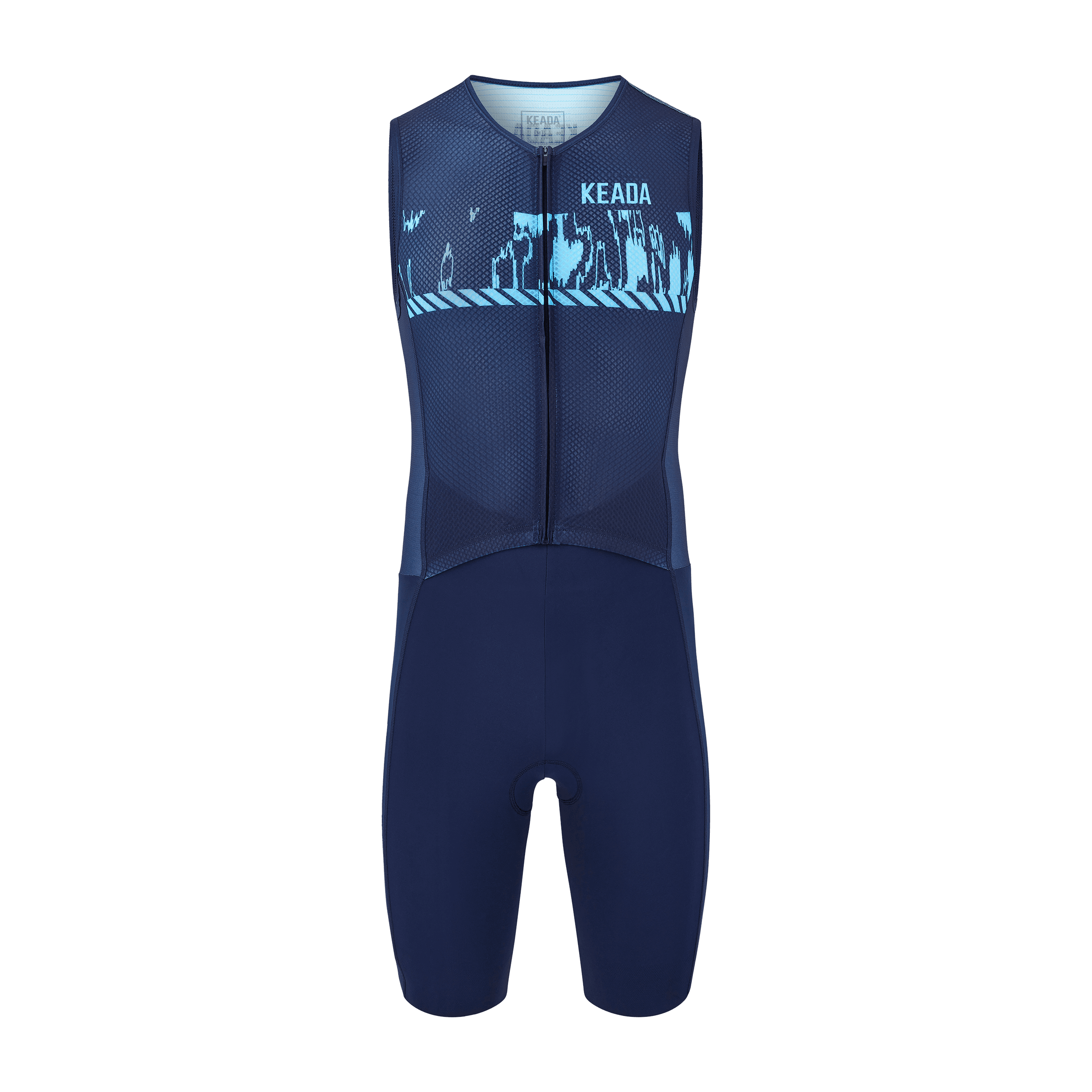 keada sports, Mens Sleeveless Trisuit - Signal Three, Product 0