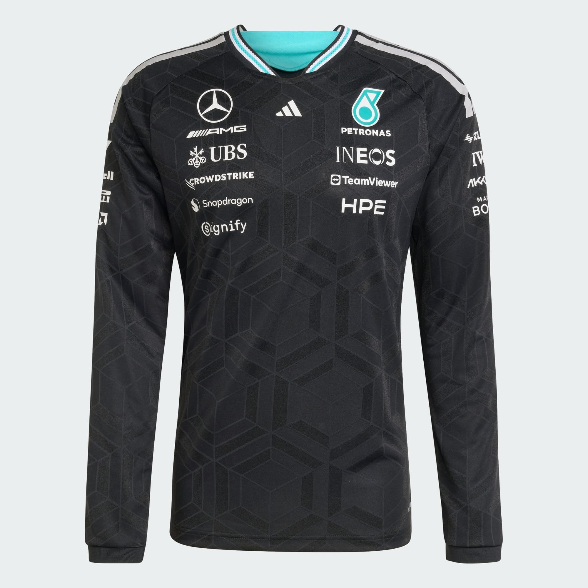 Adidas, Adidas Mercedes - Amg Petronas Formula 1 Team Driver Authentic Långärmad Tröja, Product 0