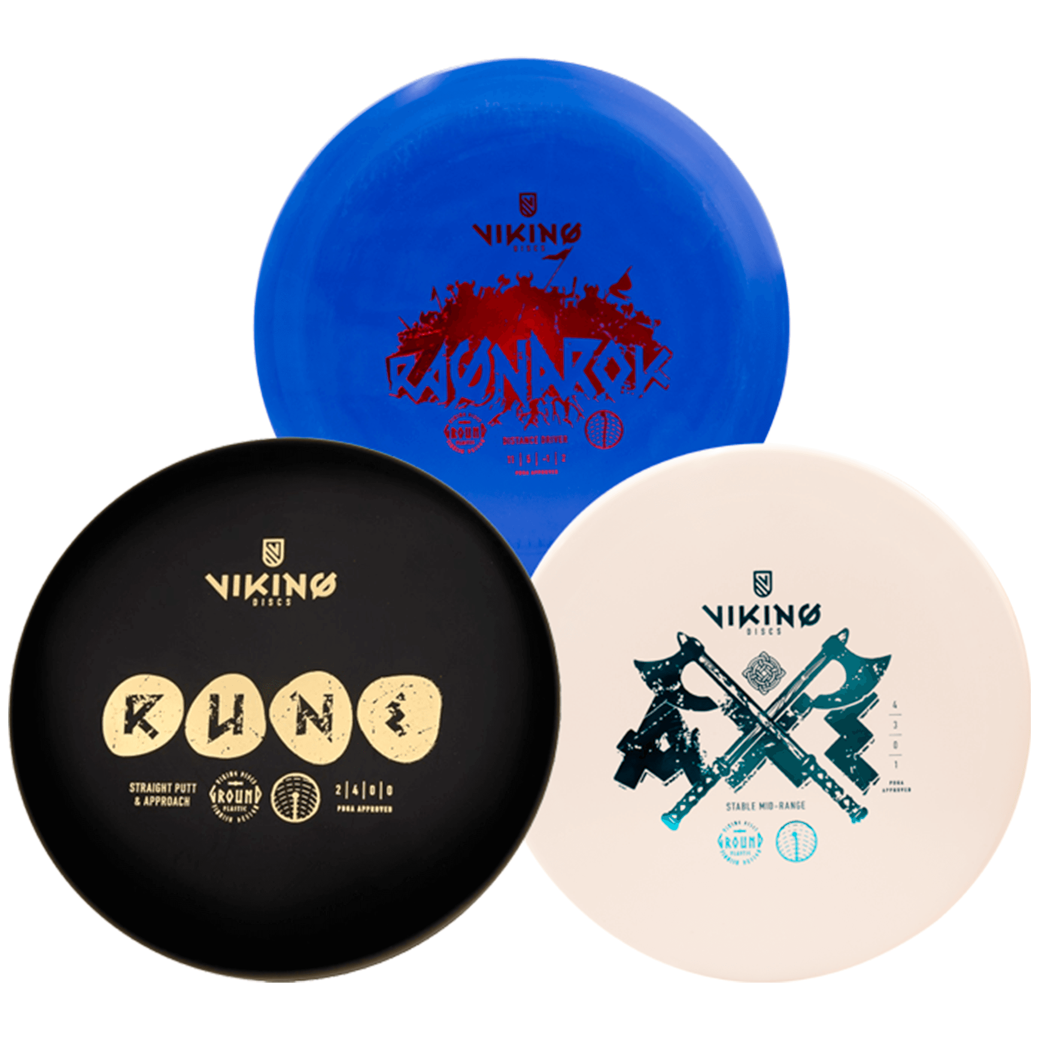 viking discs, Viking Discs 3 Disc Bundle, Product 0