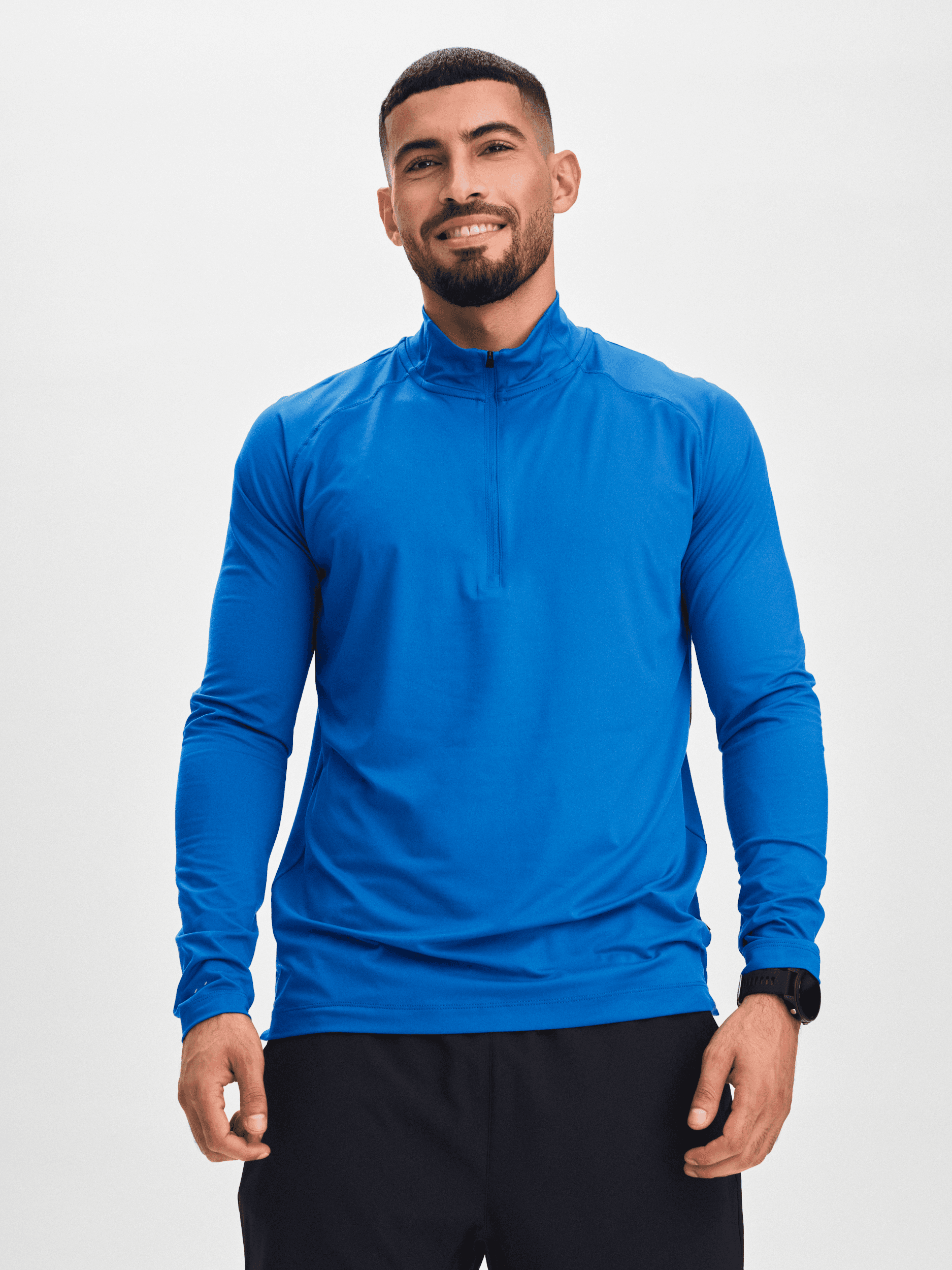 SOC, M Run Light Half Zip, Model 1