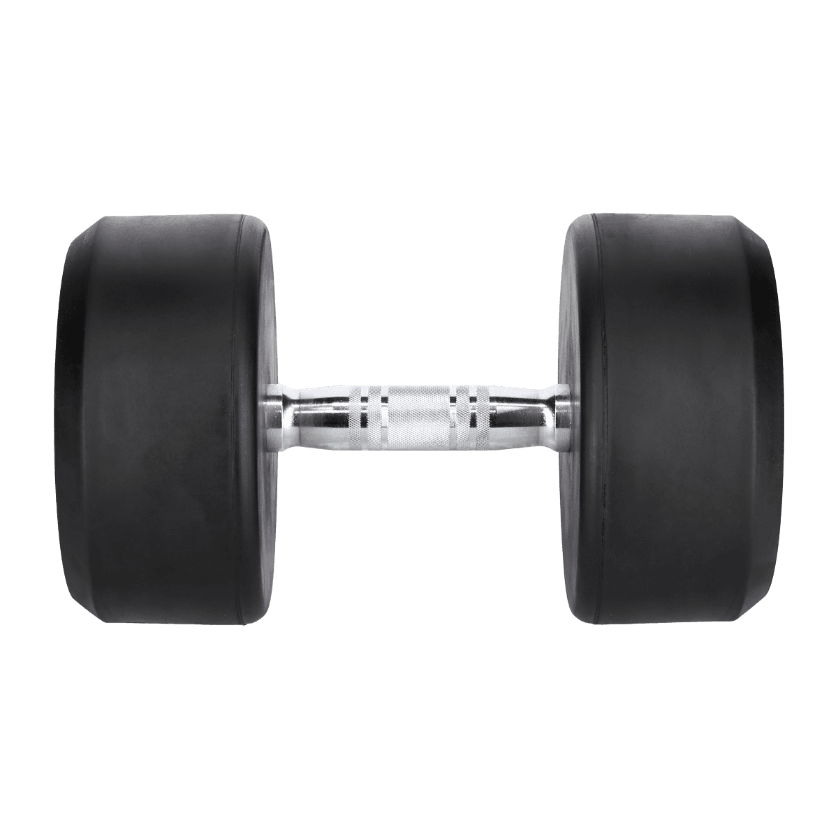 northix, 32.5 Kg Rubber Dumbbell – Home Gym Equipment, Detail 1