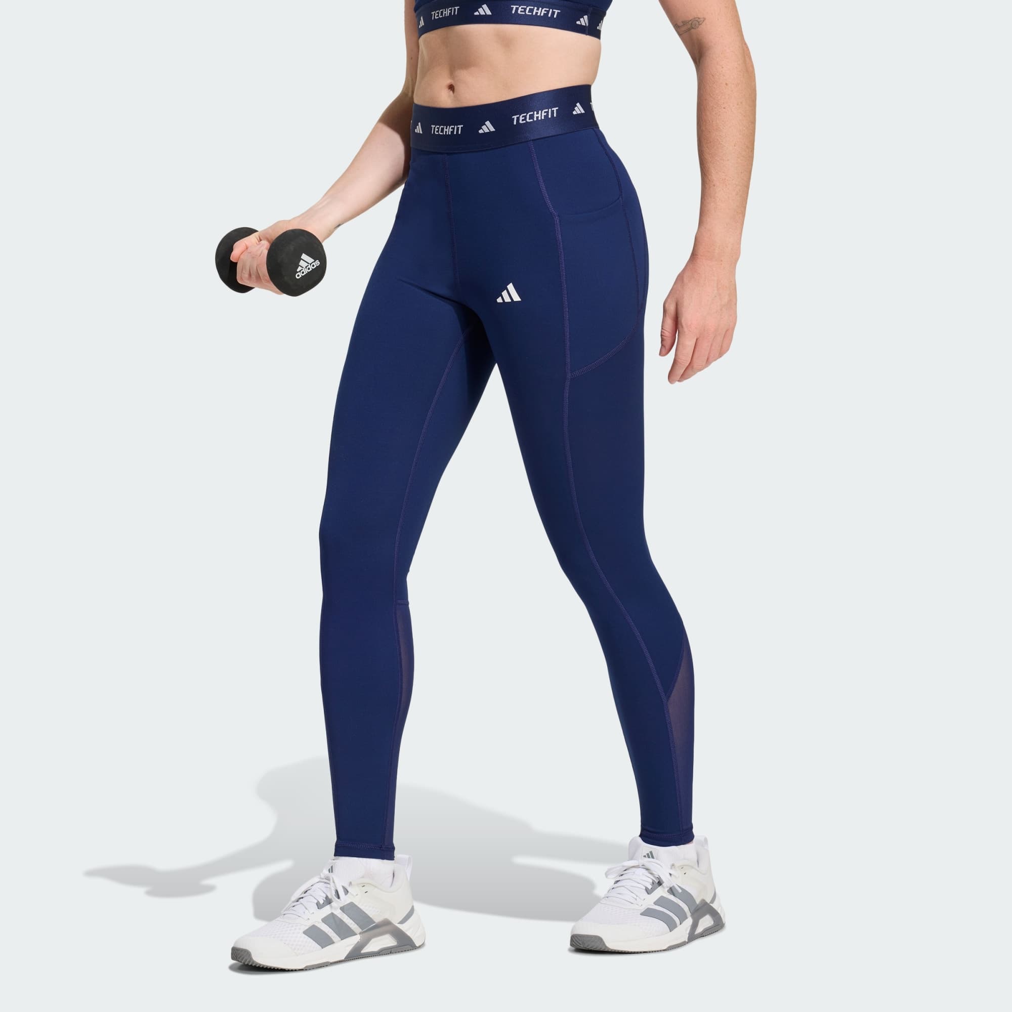 Adidas, Adidas Techfit Stash Pocket Full-length Tights, Model 1