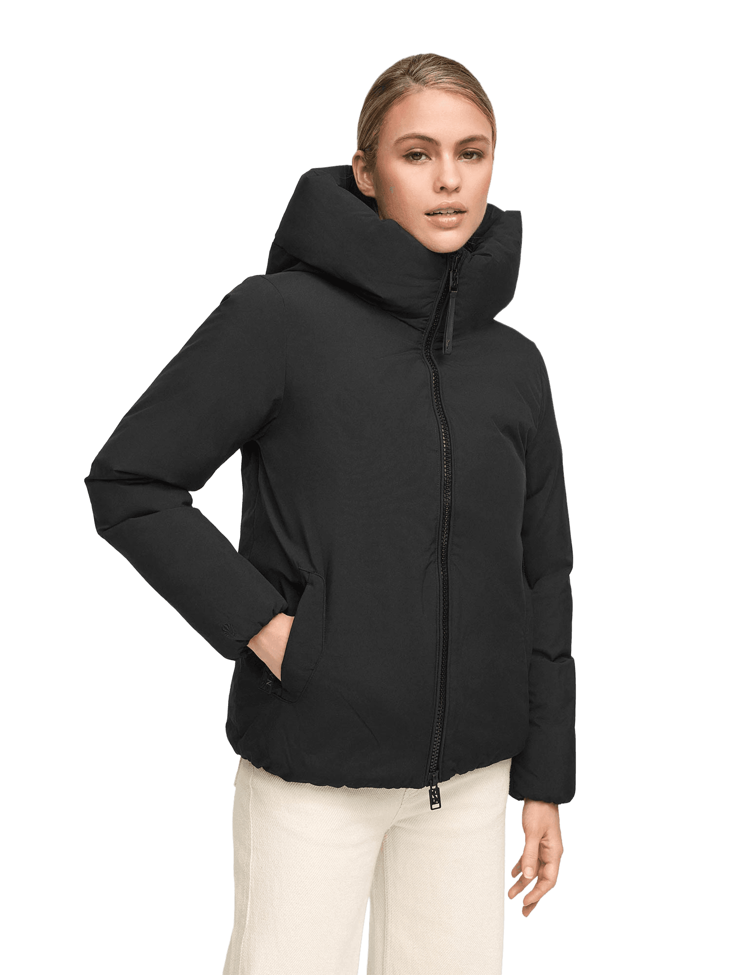 navahoo, Women Winterjacket Blütenlicht, Model 1