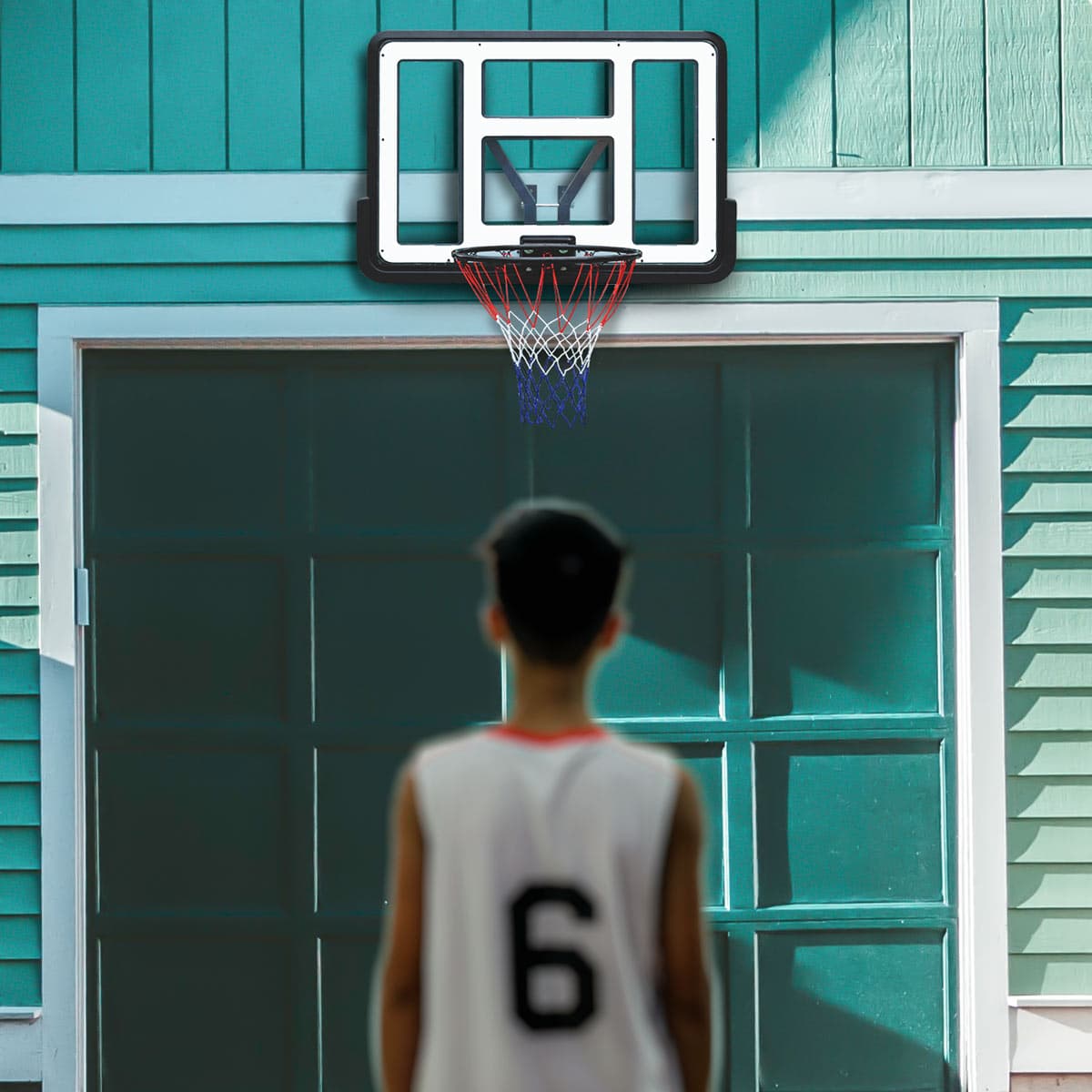 prosport, Prosport Basketball Net And Backboard, Detail 1