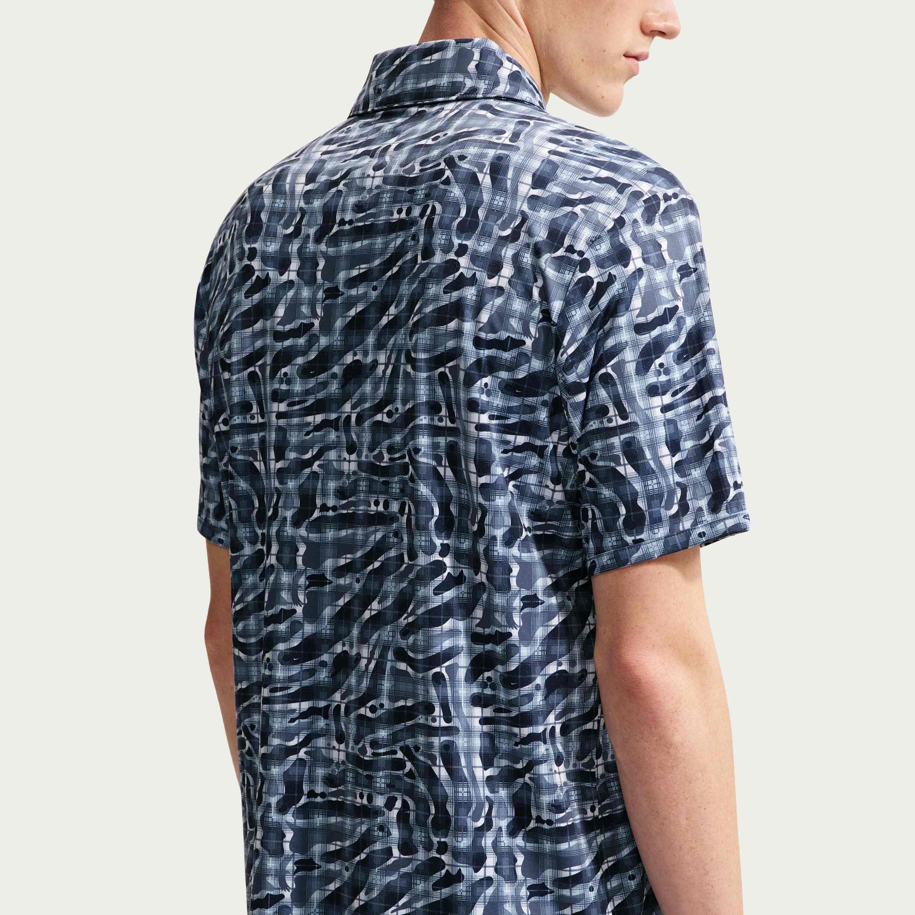 Nike, Men's Dri-fit Tartan Camo Print Golf Polo Par, Model 1
