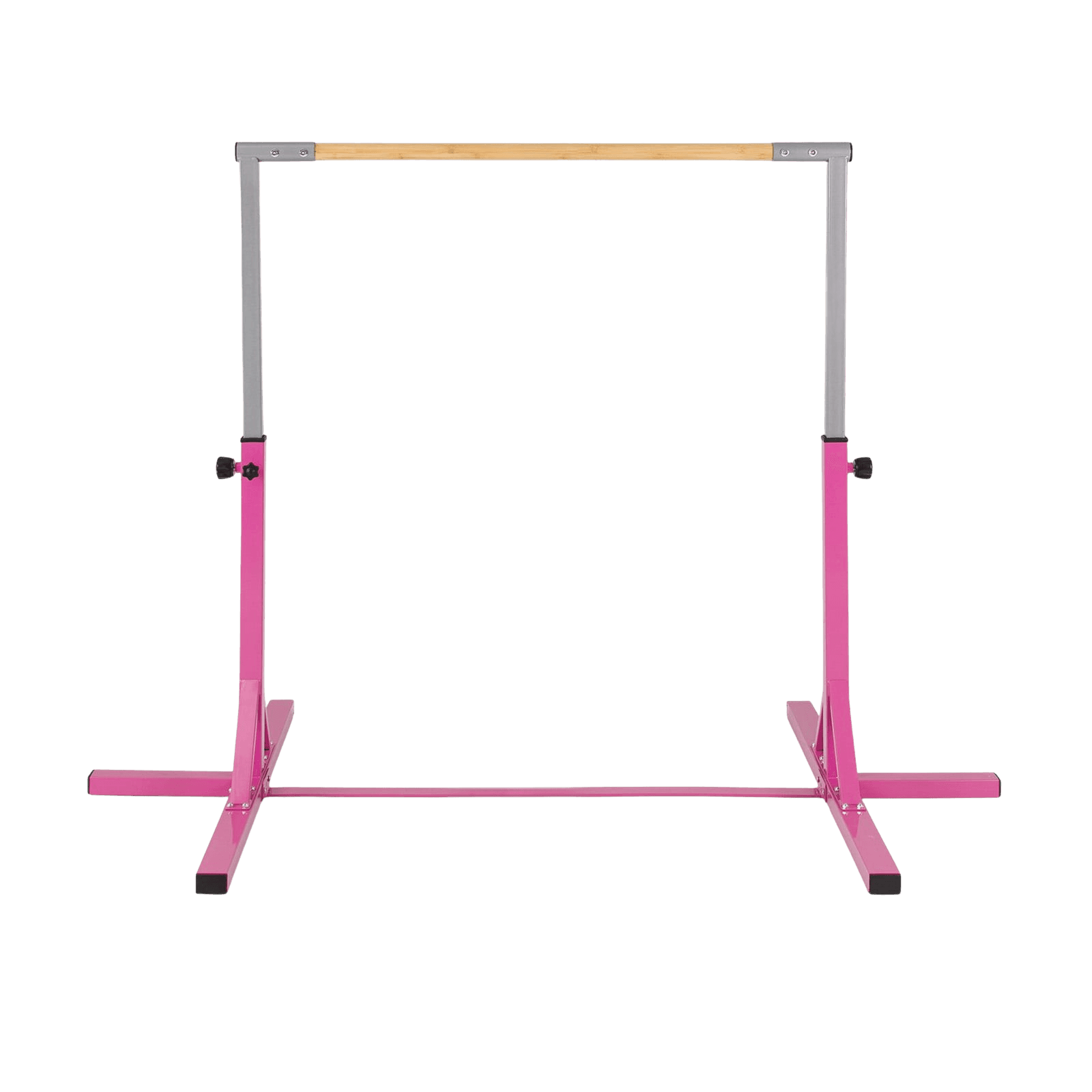 northix, Adjustable Gymnastics Bar For Kids, 85-145 Cm, Pink, Product 0