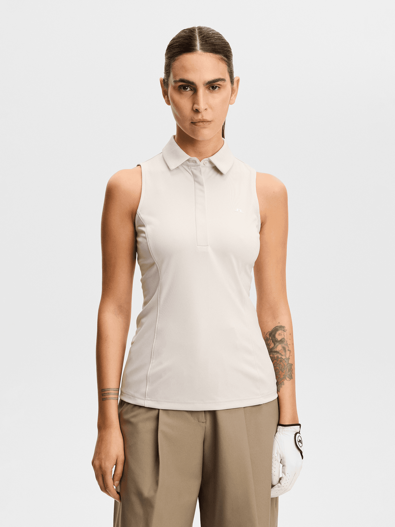 J LINDEBERG, DENA SLEEVELESS POLO, Model 1