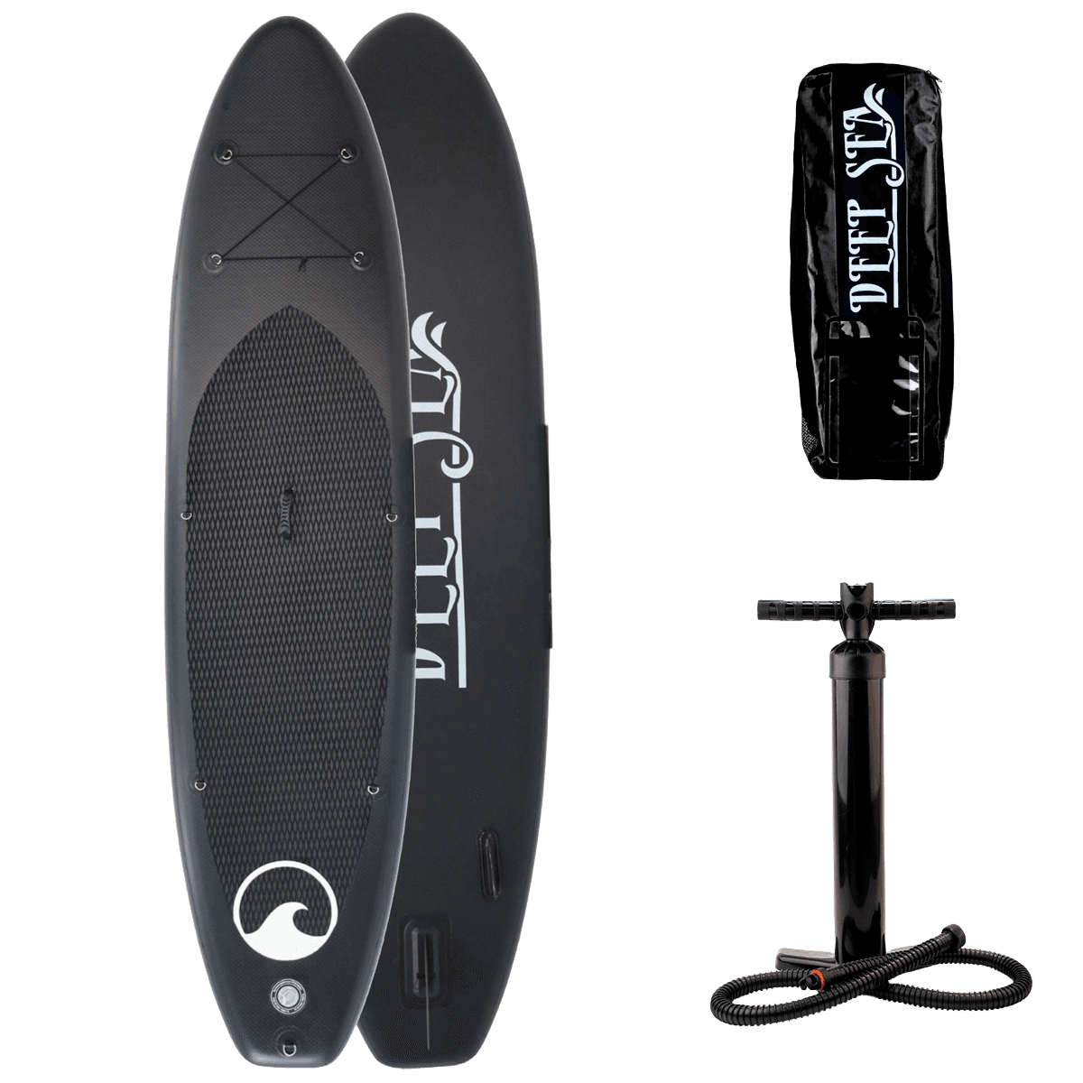 deep sea, Deep Sea Sup Board Set Xxl (330cm), Black, Product 0