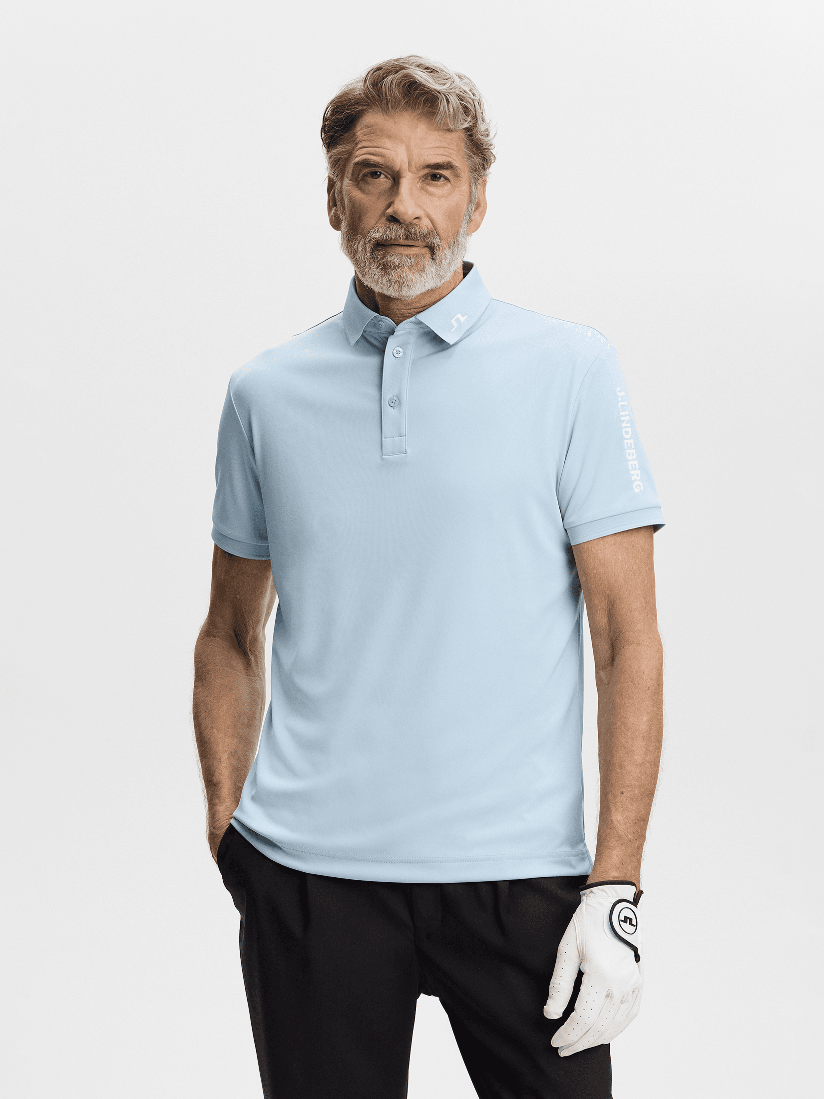 J LINDEBERG, M TOUR TECH POLO, Model 1