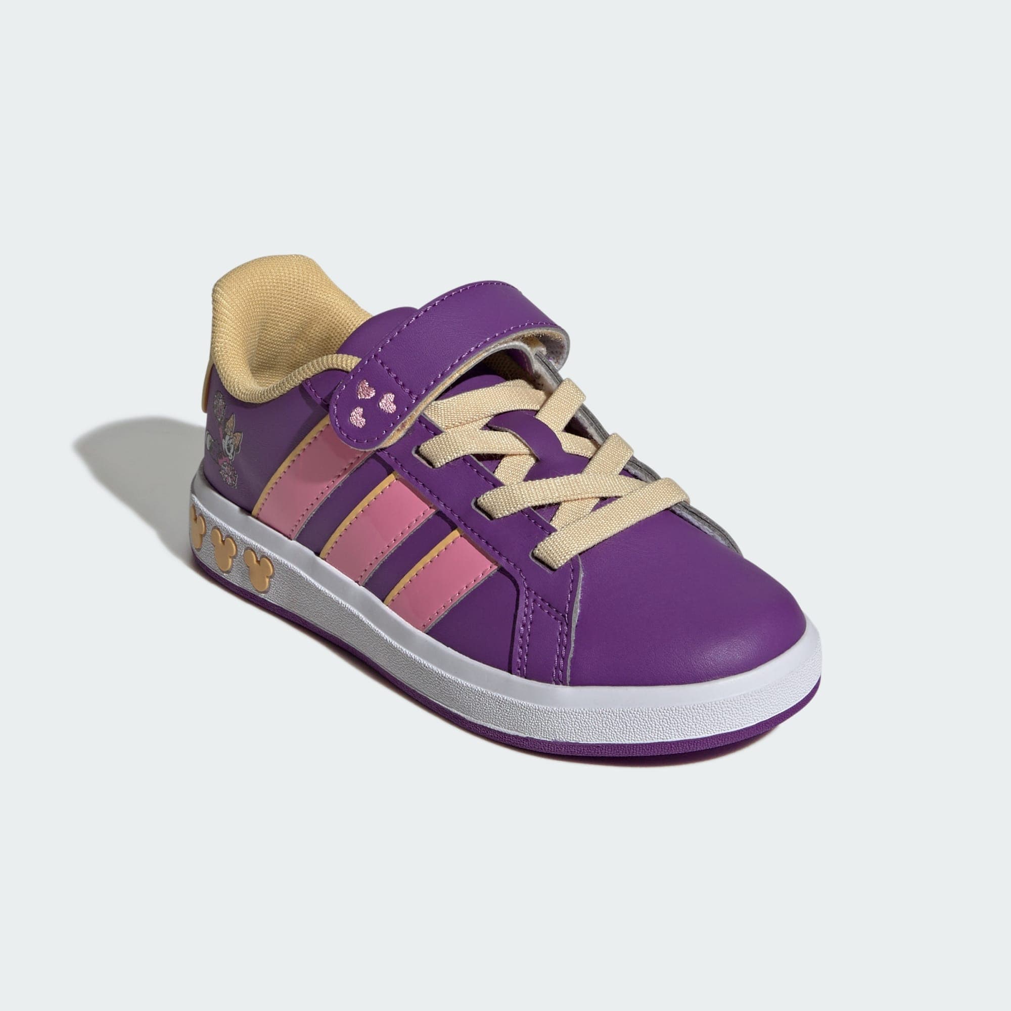 Adidas, Adidas Adidas Disney Minnie Mouse Grand Court Skor, Detail 1