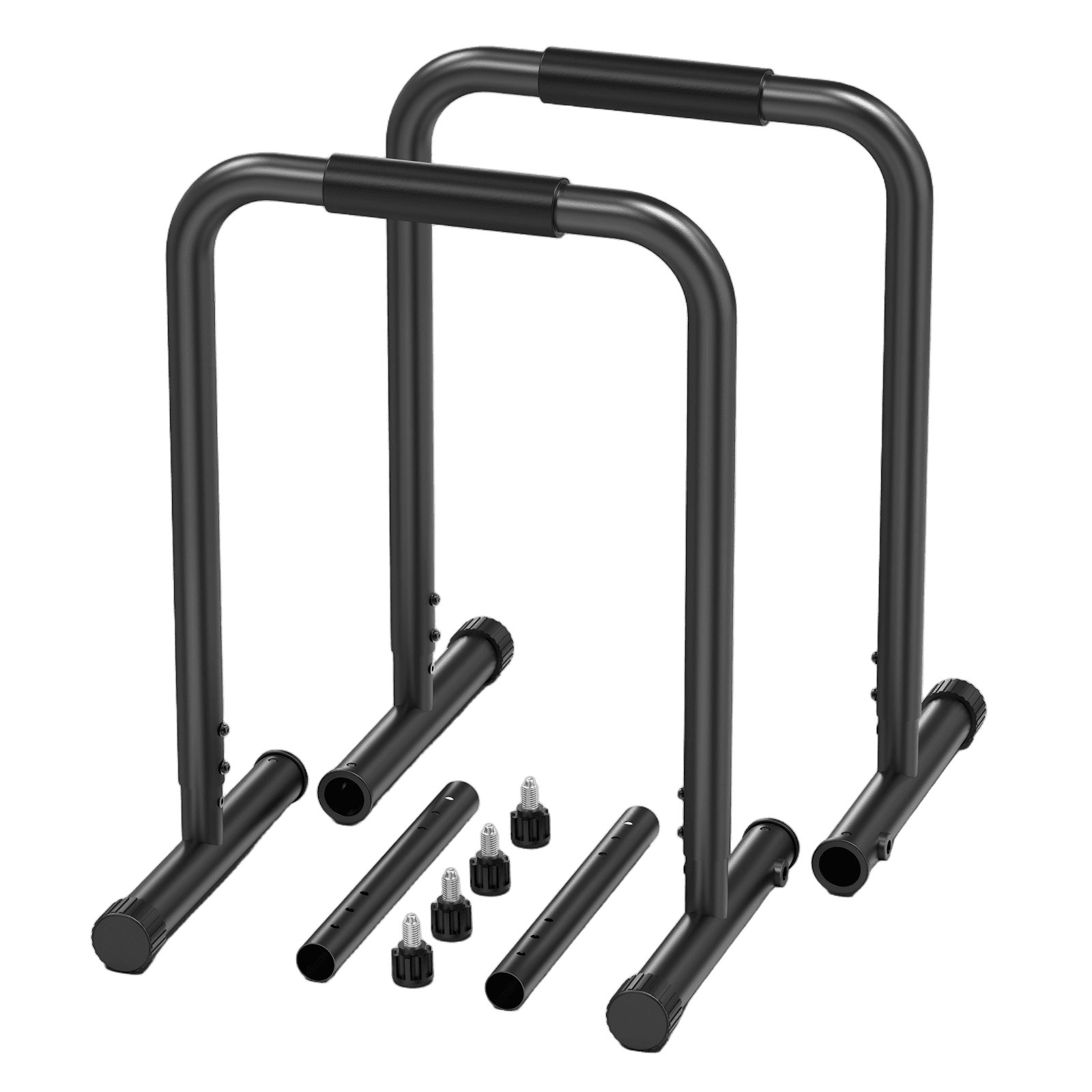 homefitnesscode, Adjustable Dip Bars 250kg – Stable Parallettes For Home Gym, Product 0