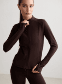Sense Zip Jacket, Brown