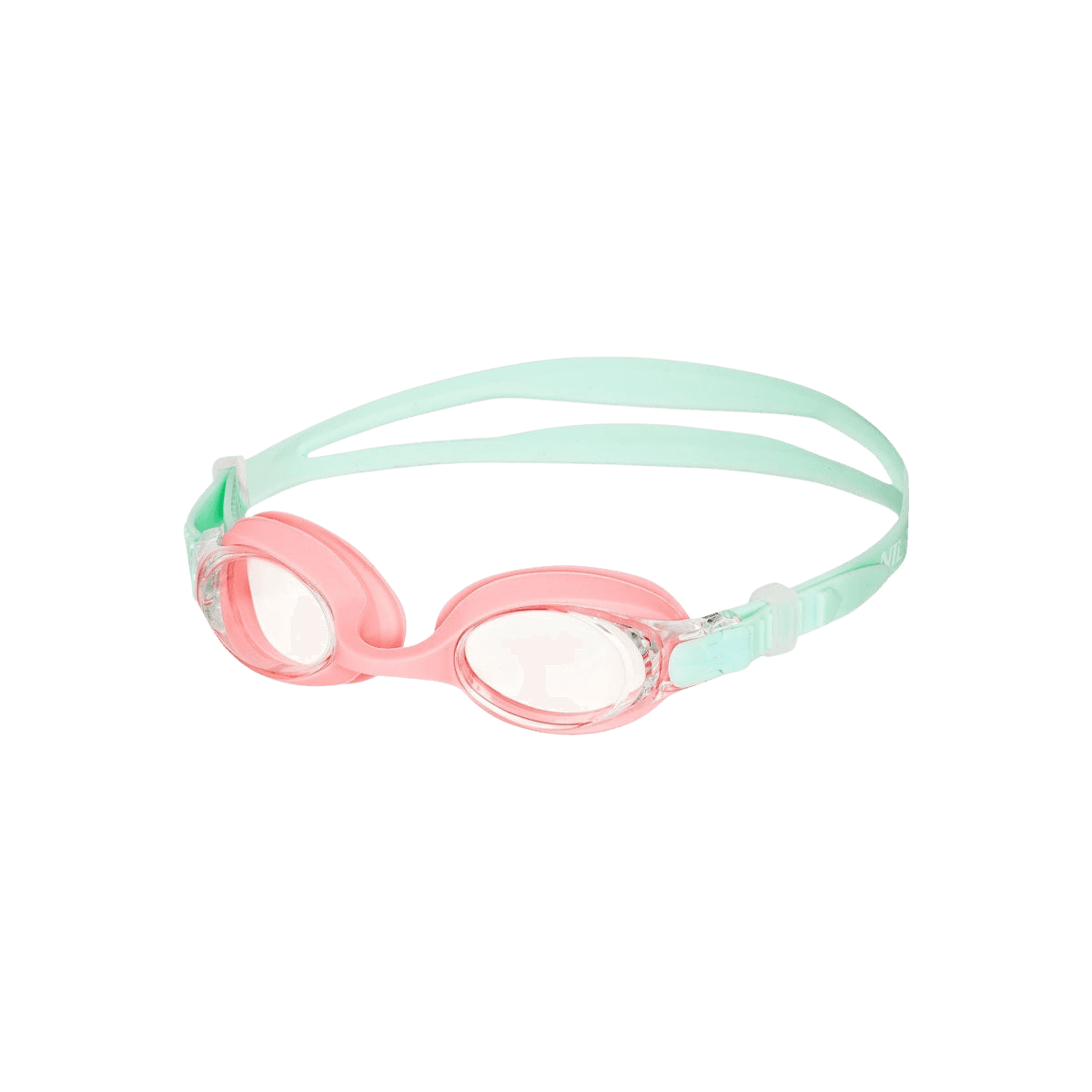 northix, Junior Swimming Goggles Mint/pink Anti-fog Uv Protection 4-pack, Detail 1