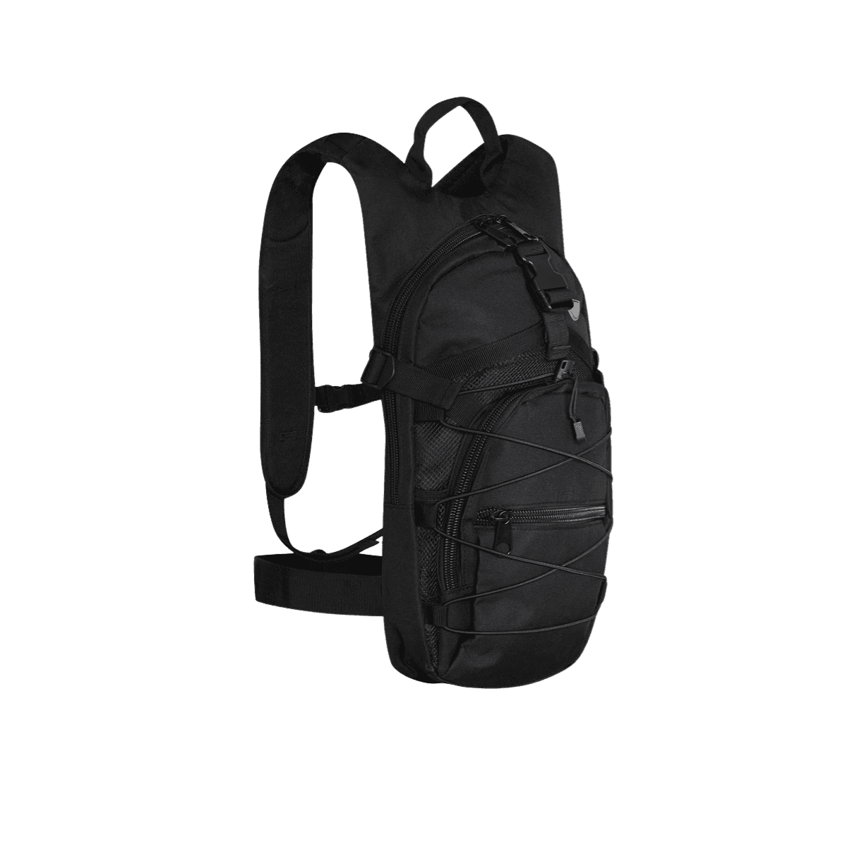 northix, Black Backpack, Durable, Spacious, Travel-friendly, Detail 1