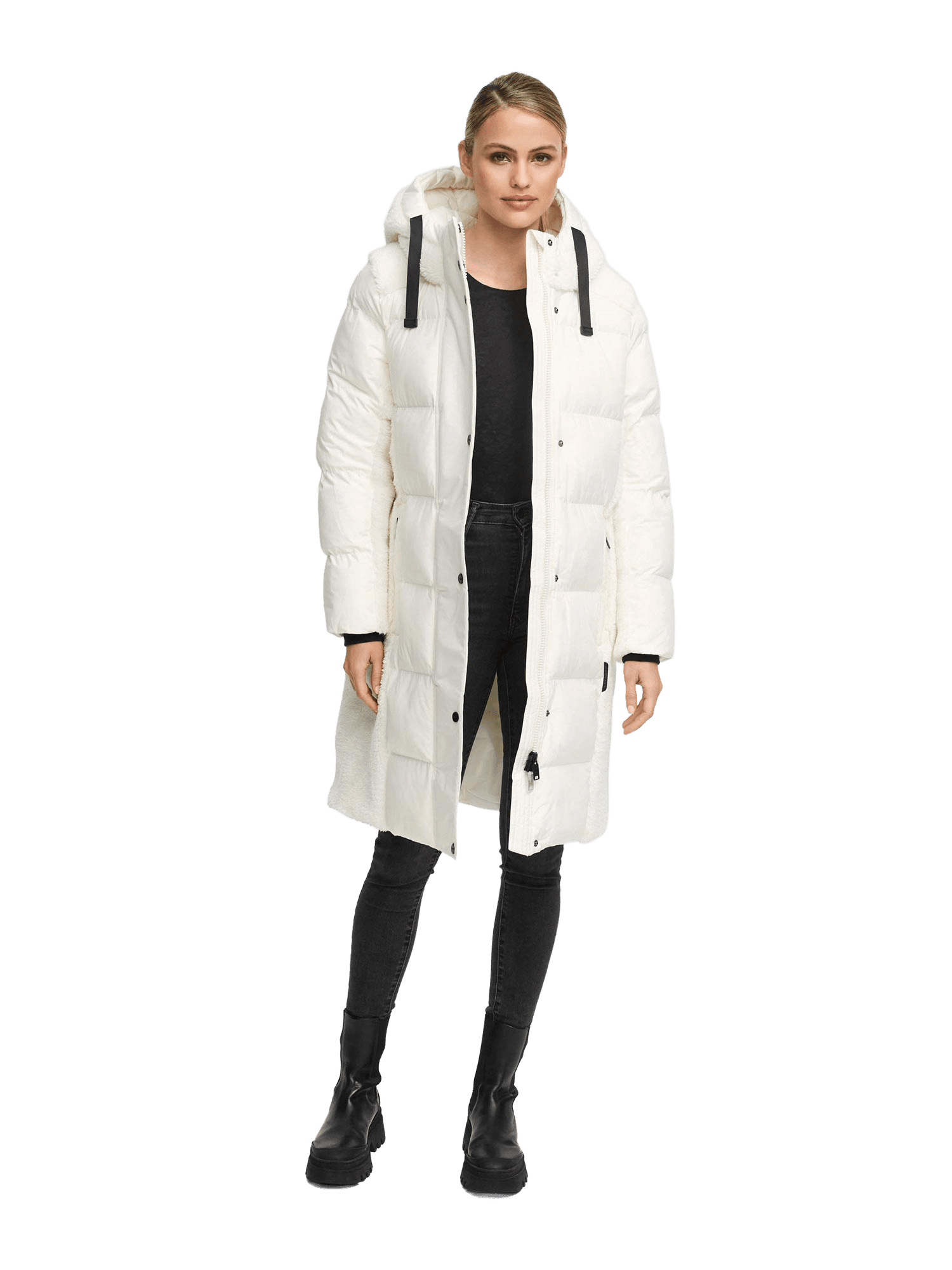 navahoo, Women Winterjacket Funkelteddy, Model 1
