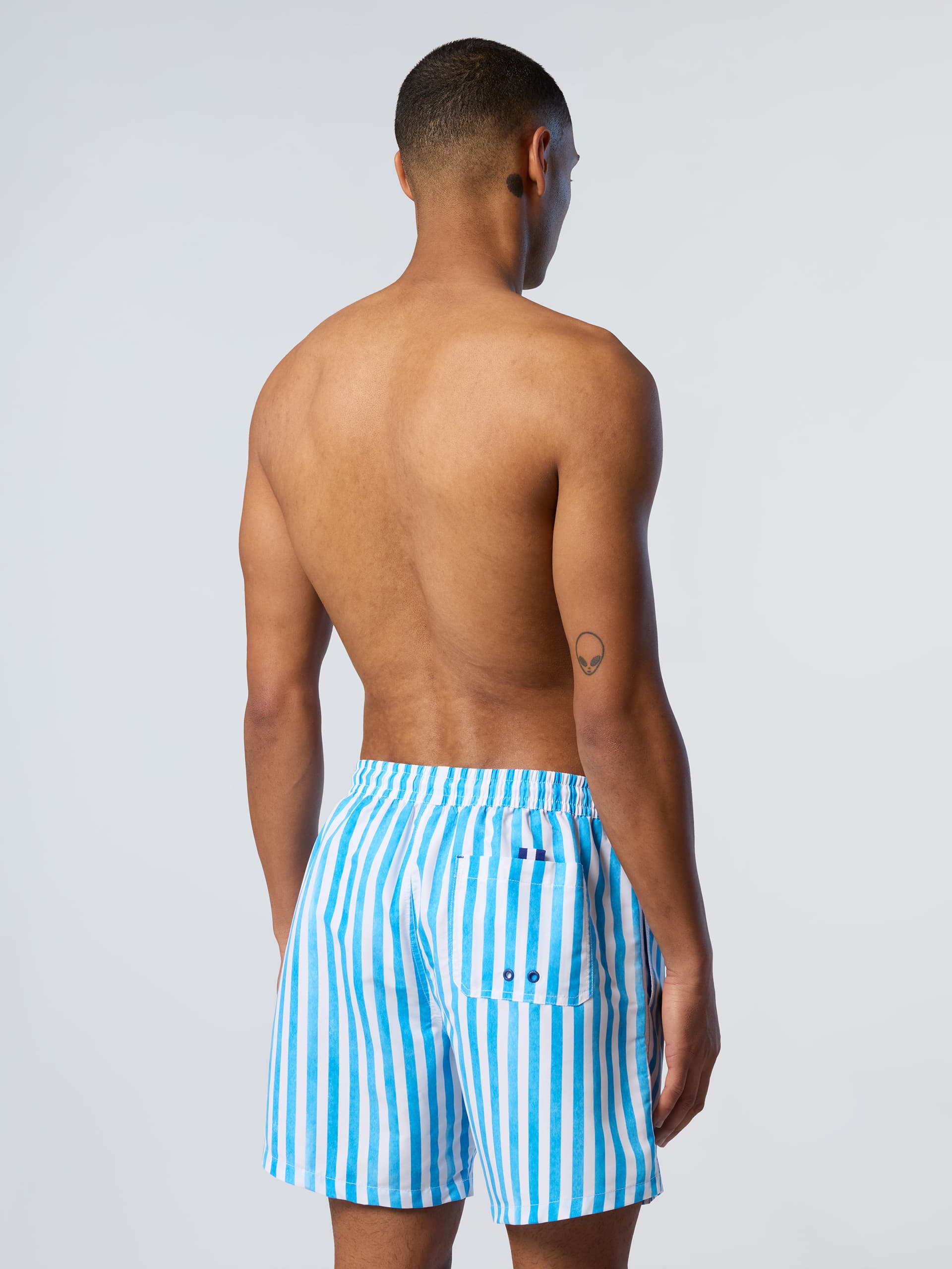 north sails, North Sails Swim Shorts Printed Peachskin, Model 1