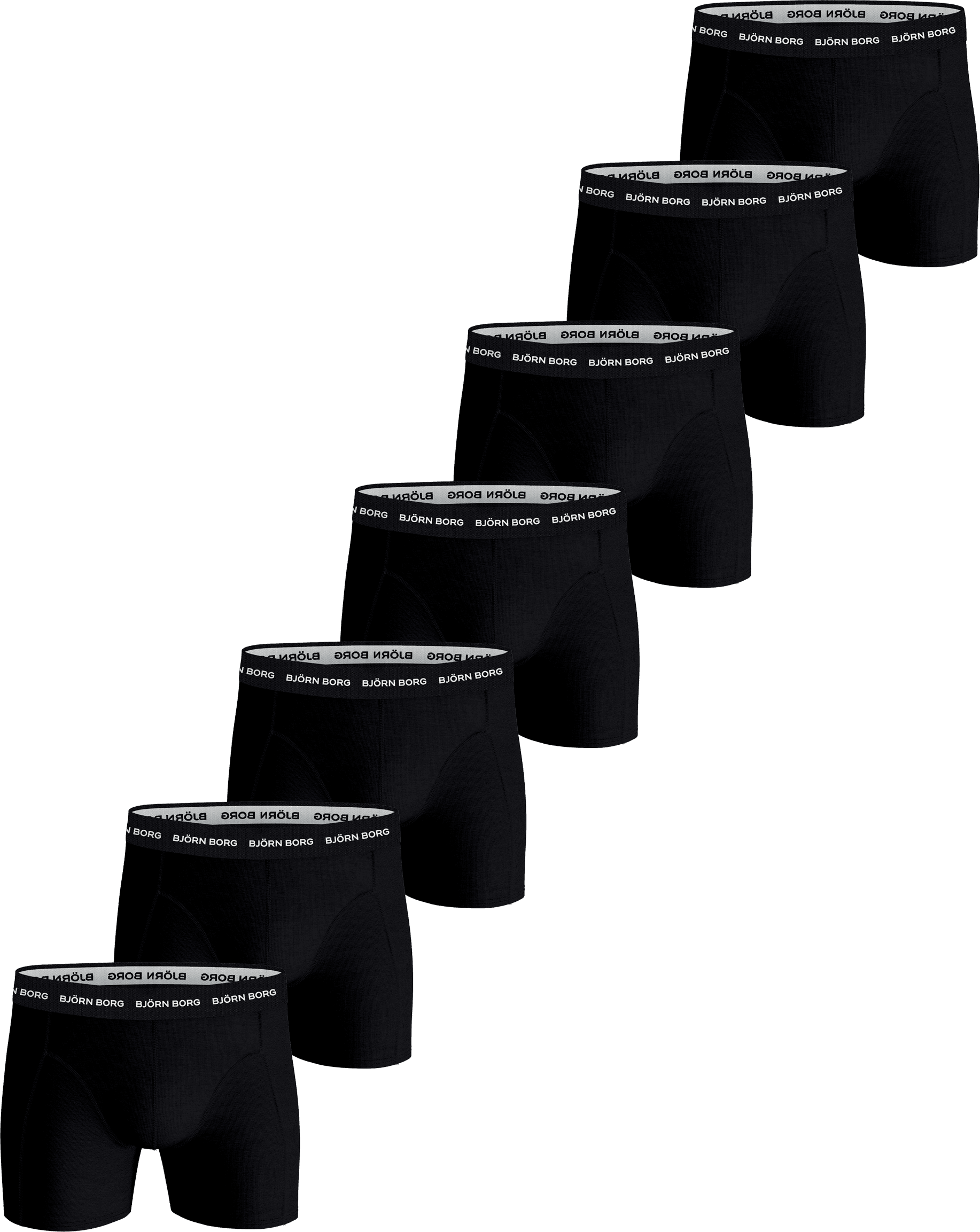 Björn Borg, M COTTON STRETCH BOXER 7P, Product 0
