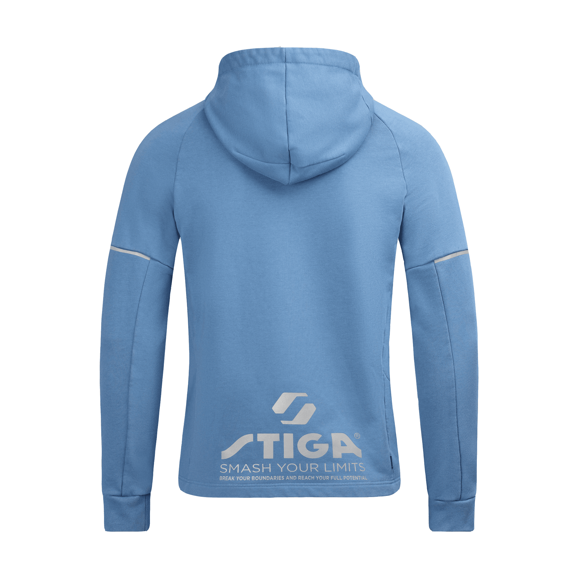 STIGA, Hoodie Jacket Pro Blue, Detail 1
