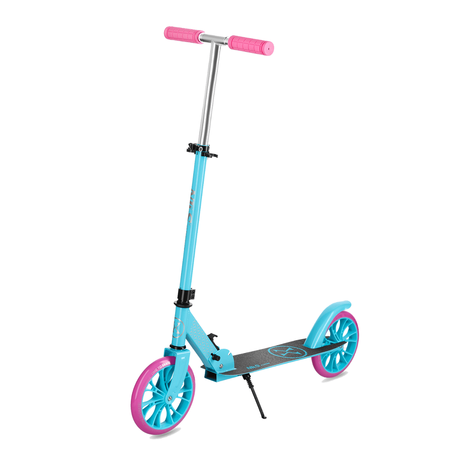 northix, Blue Kick Scooter – Adjustable Height, Foldable Design, Product 0