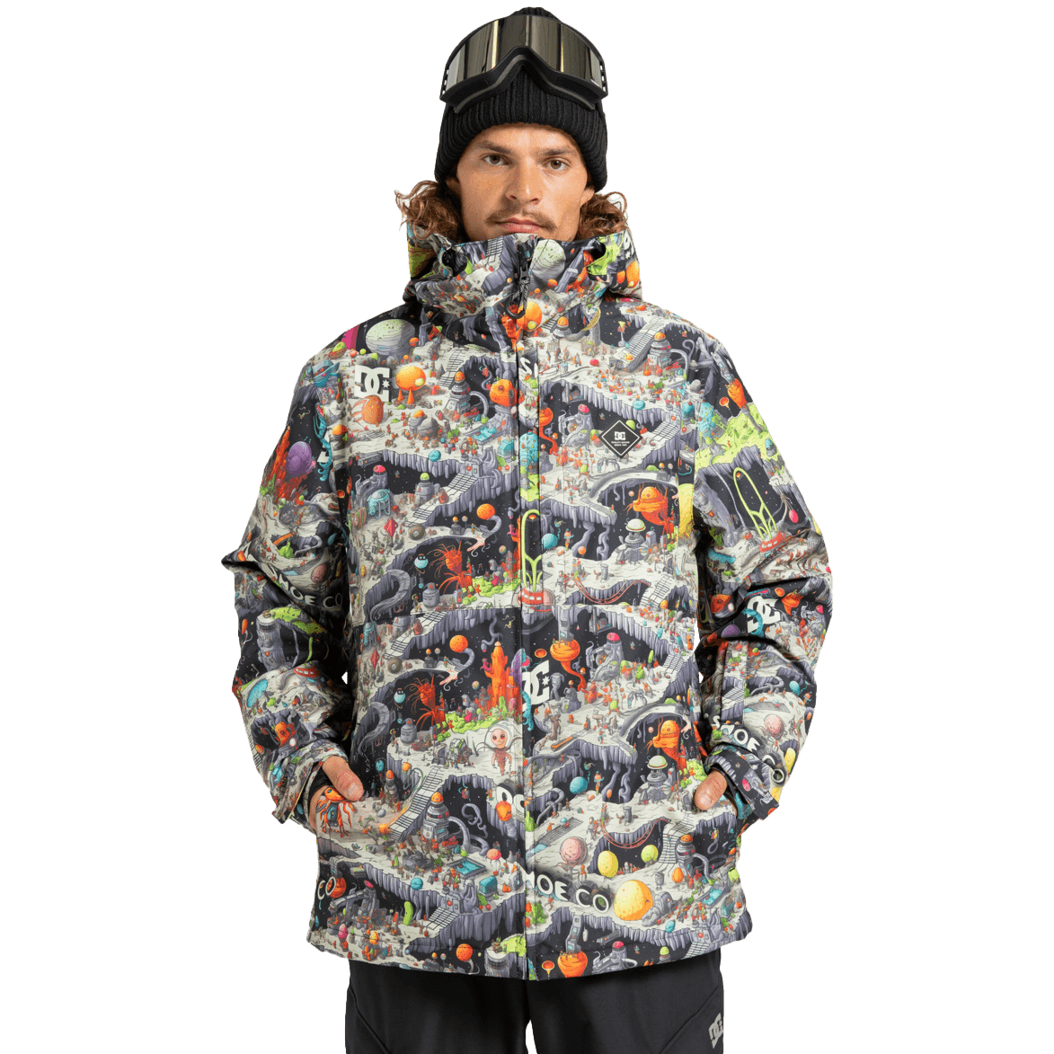 DC, Basis Print Jacket, Model 1