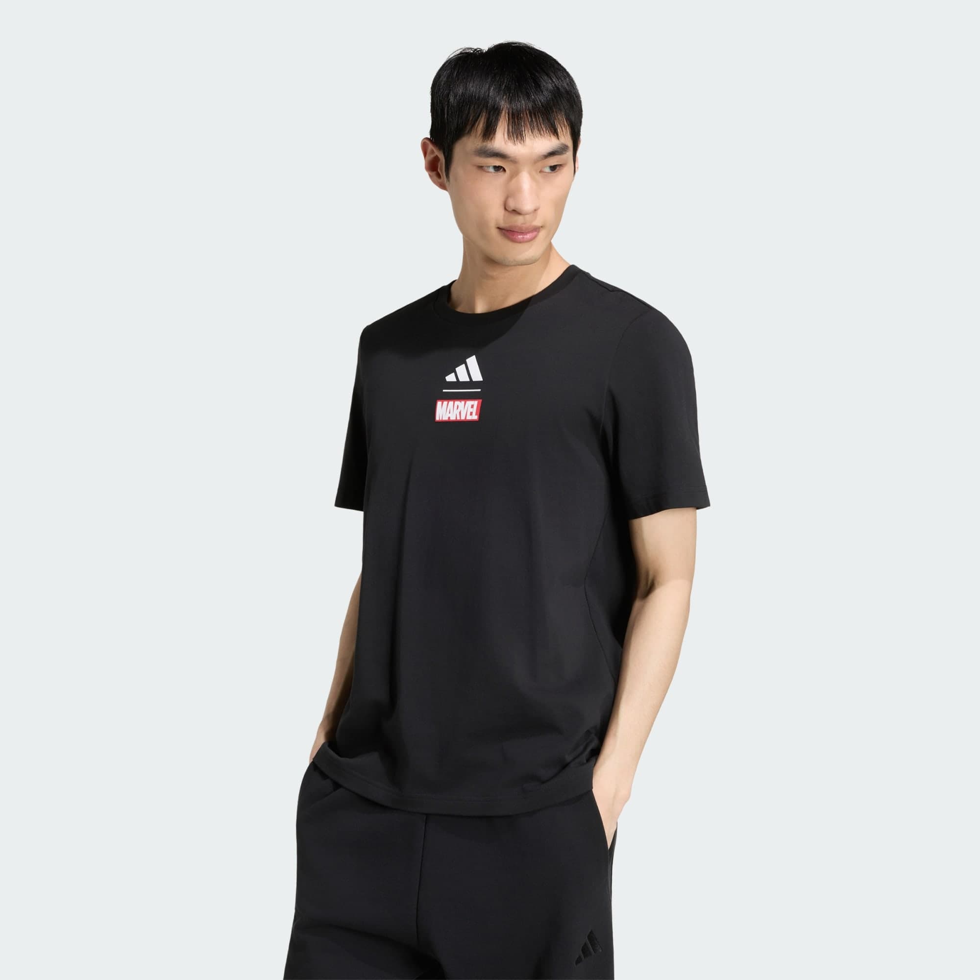 Adidas, Adidas Adidas Marvel Spider-man T-shirt Med Grafik, Model 1