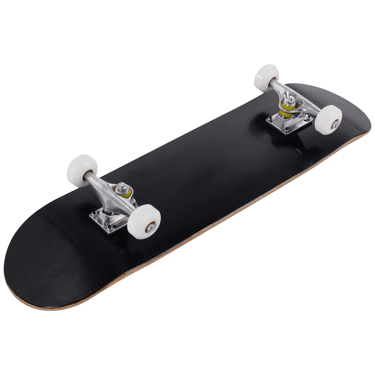 northix, Skateboard Mini Cruiser, 20x79cm, Black, Wood Deck, Detail 1