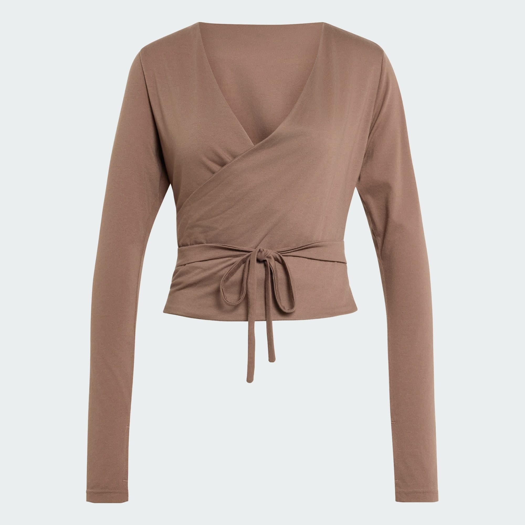 Adidas, Adidas 3-stripes Studio Mjuk Ballet Omlottöverdel, Product 0