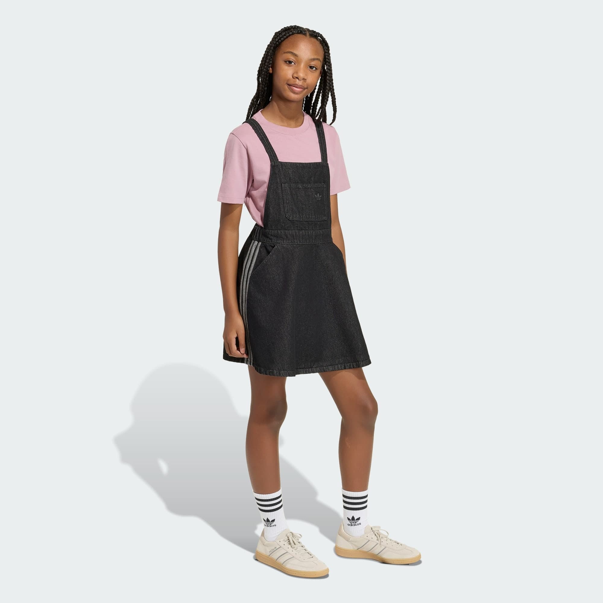 ADIDAS ORIGINALS, Adidas Originals Debim Dungarees Klänning, Model 1